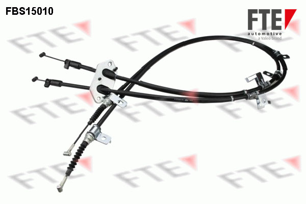 FTE Håndbremsekabel 9250405 bag for MAZDA