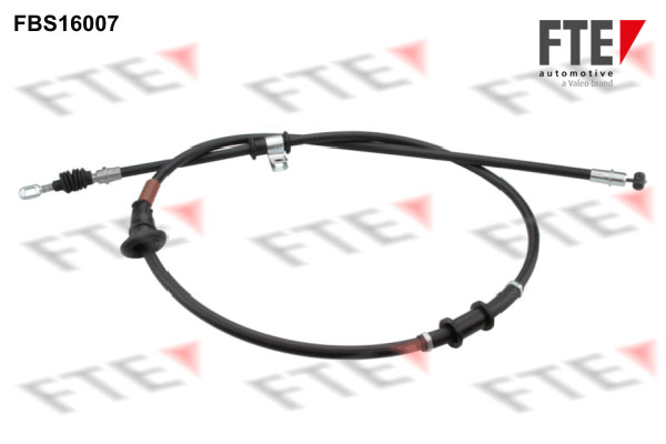 FTE Håndbremsekabel 9250411 bagved til højre for MITSUBISHI