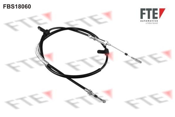 FTE Håndbremsekabel 9250522 foran for PEUGEOT FIAT VAUXHALL