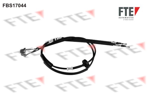 FTE Håndbremsekabel 9250435 bag for OPEL VAUXHALL