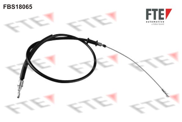FTE Håndbremsekabel 9250527 bag for PEUGEOT FIAT VAUXHALL