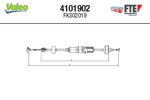FTE Koblingskabel 4101902 for VW