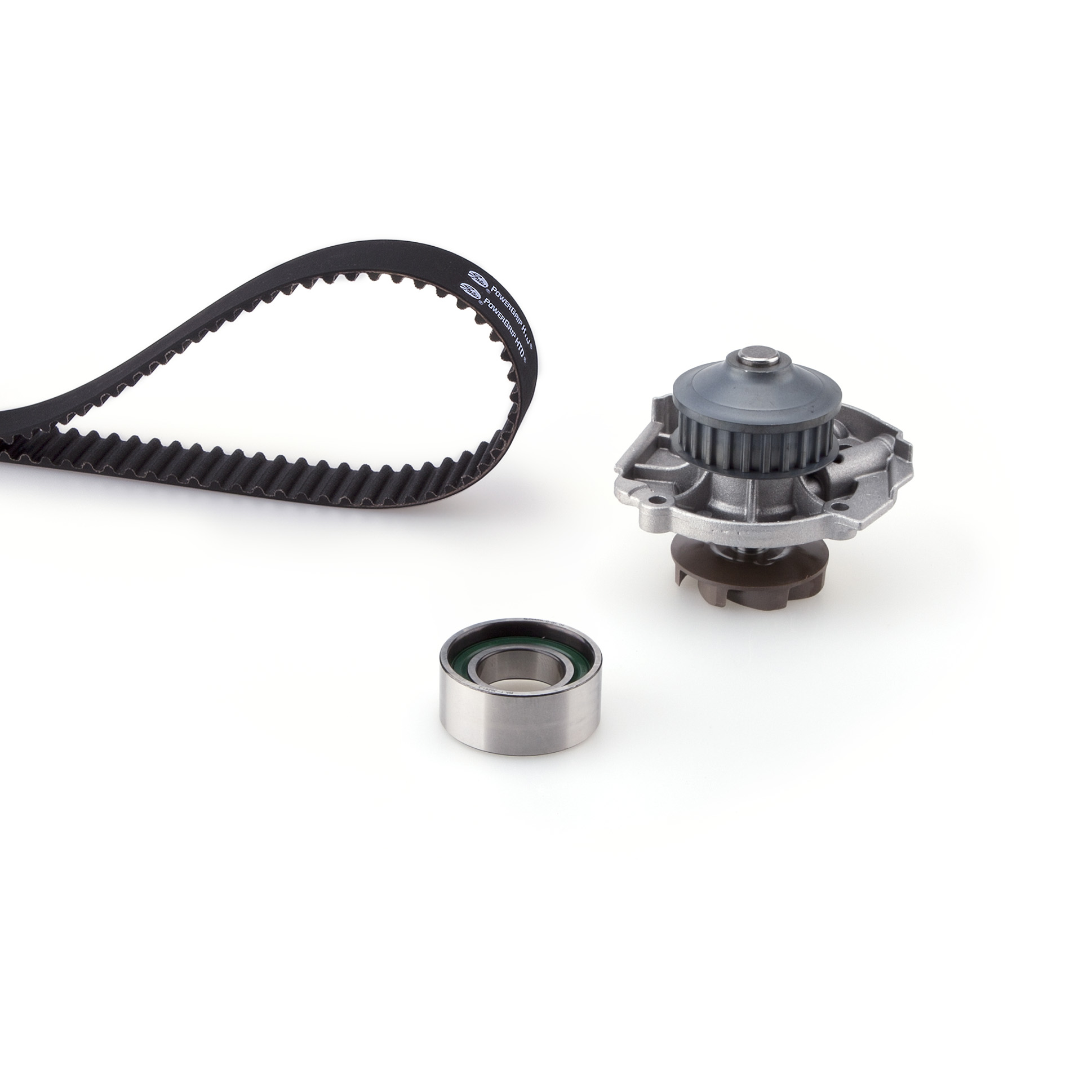 GATES Vandpumpe + tandremssæt kp15545xs for FIAT