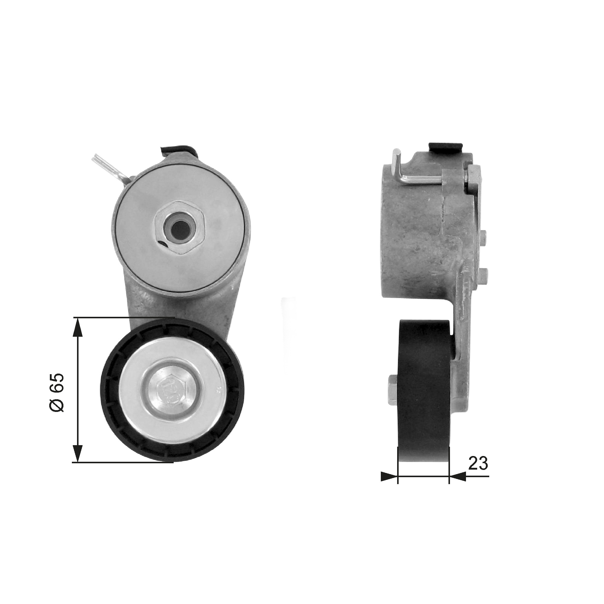 GATES Remstrammer, kilerem t38368 for VAUXHALL OPEL FORD FIAT LANCIA ABARTH