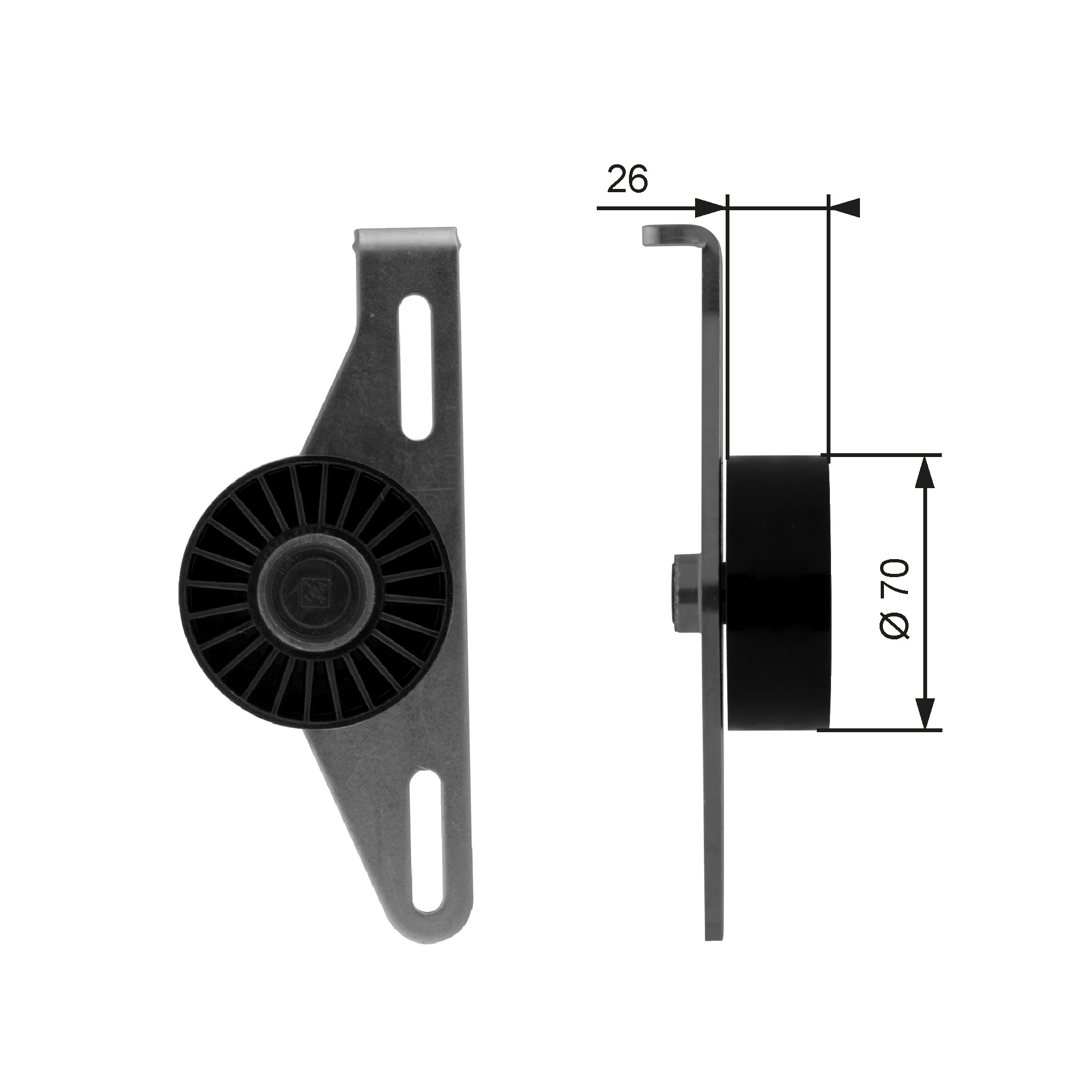GATES Remstrammer, kilerem t38484 for NISSAN RENAULT DACIA RENAULT TRUCKS