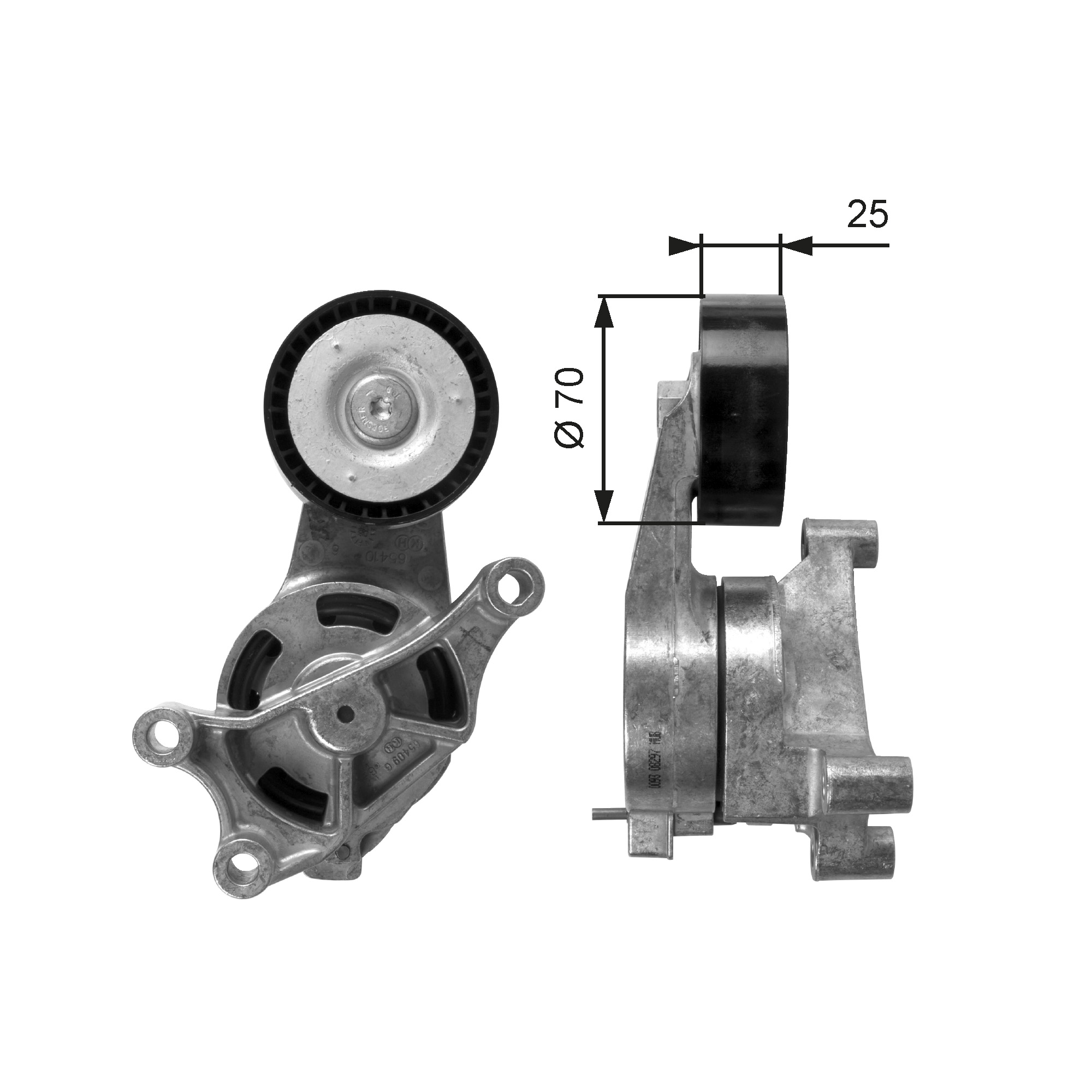 GATES Remstrammer, kilerem t39084 for VW