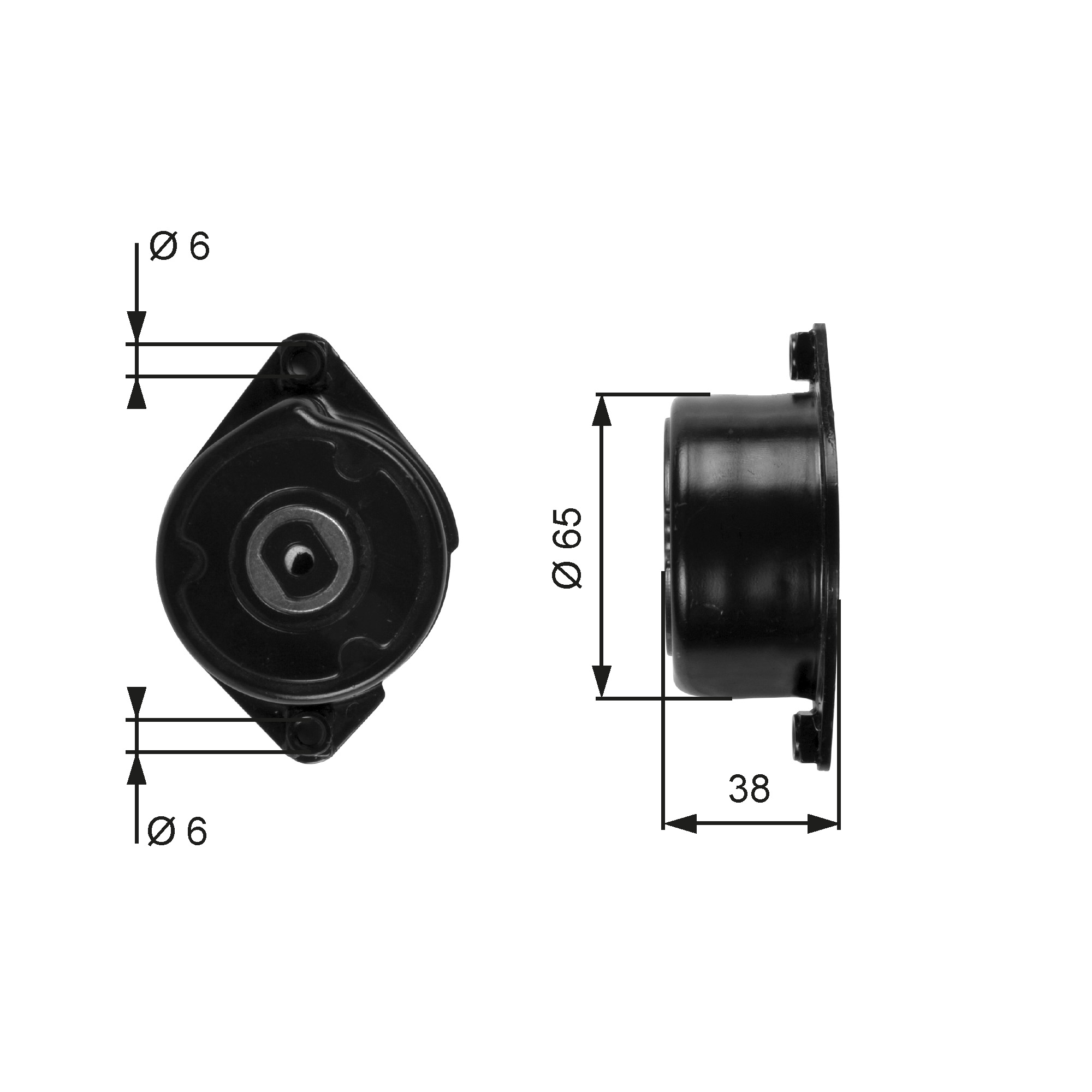 GATES Remstrammer, kilerem t39089 for BMW ROVER LAND ROVER
