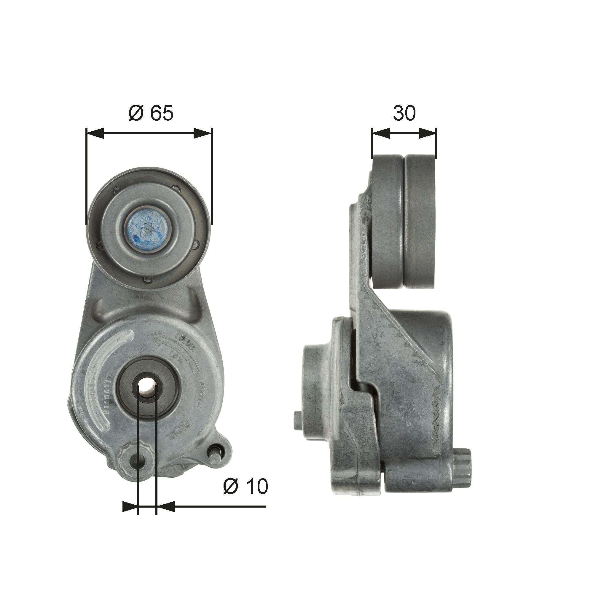 GATES Remstrammer, kilerem t39062 for JEEP MERCEDES-BENZ