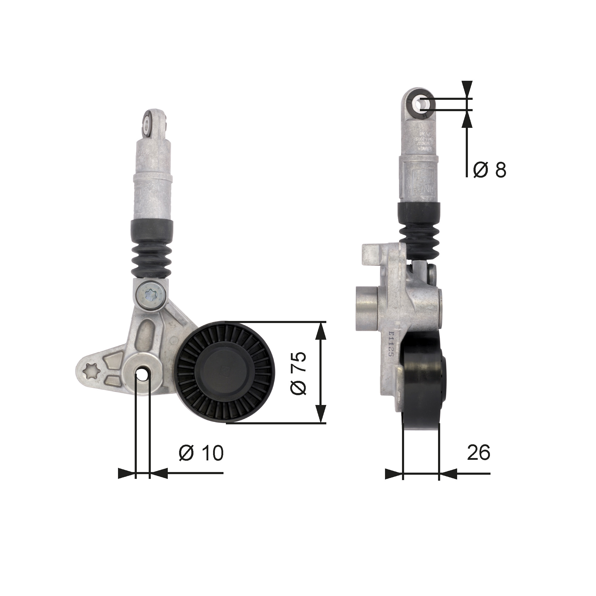 GATES Remstrammer, kilerem t39099 for VW AUDI PORSCHE