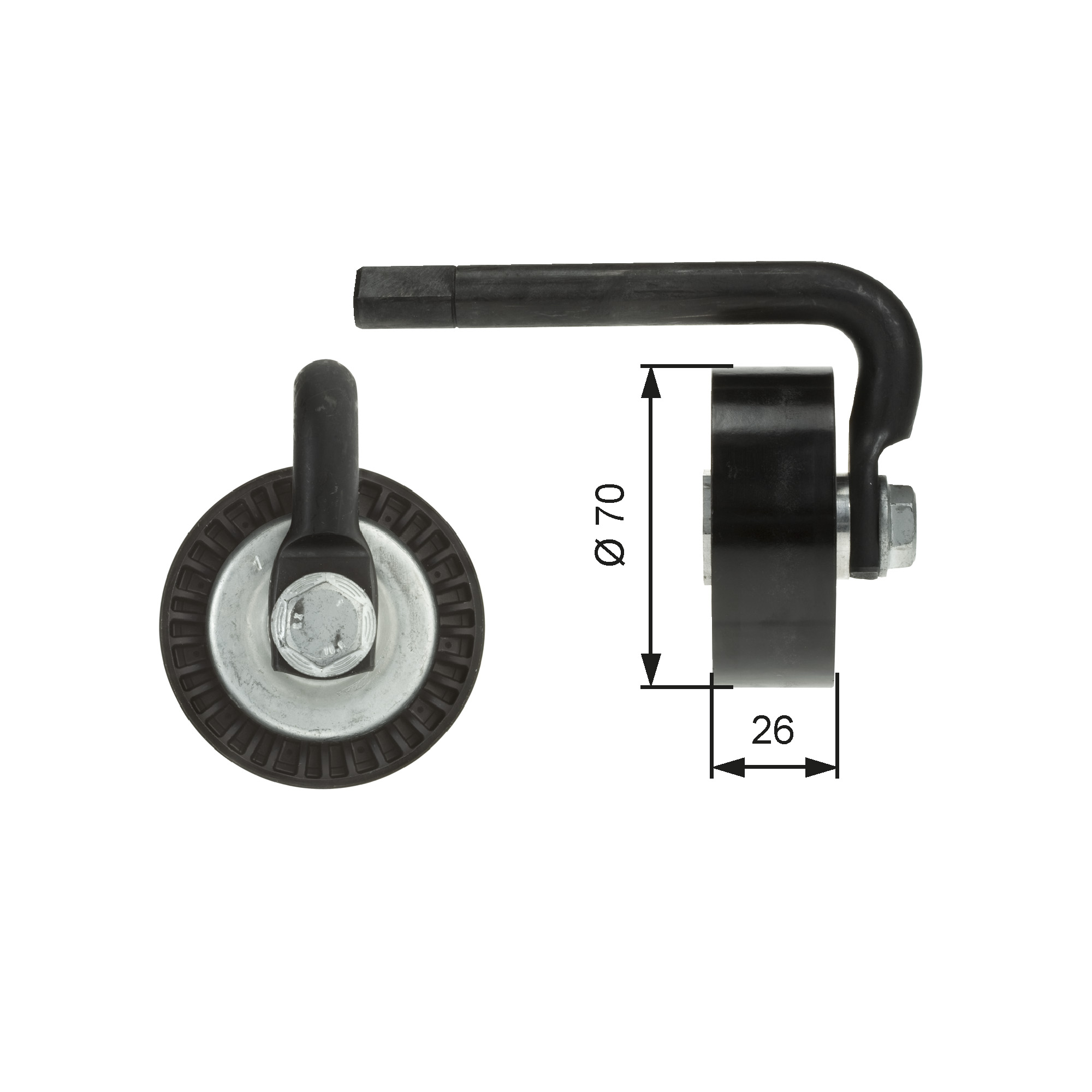 GATES Remstrammer, kilerem t39012 for BMW