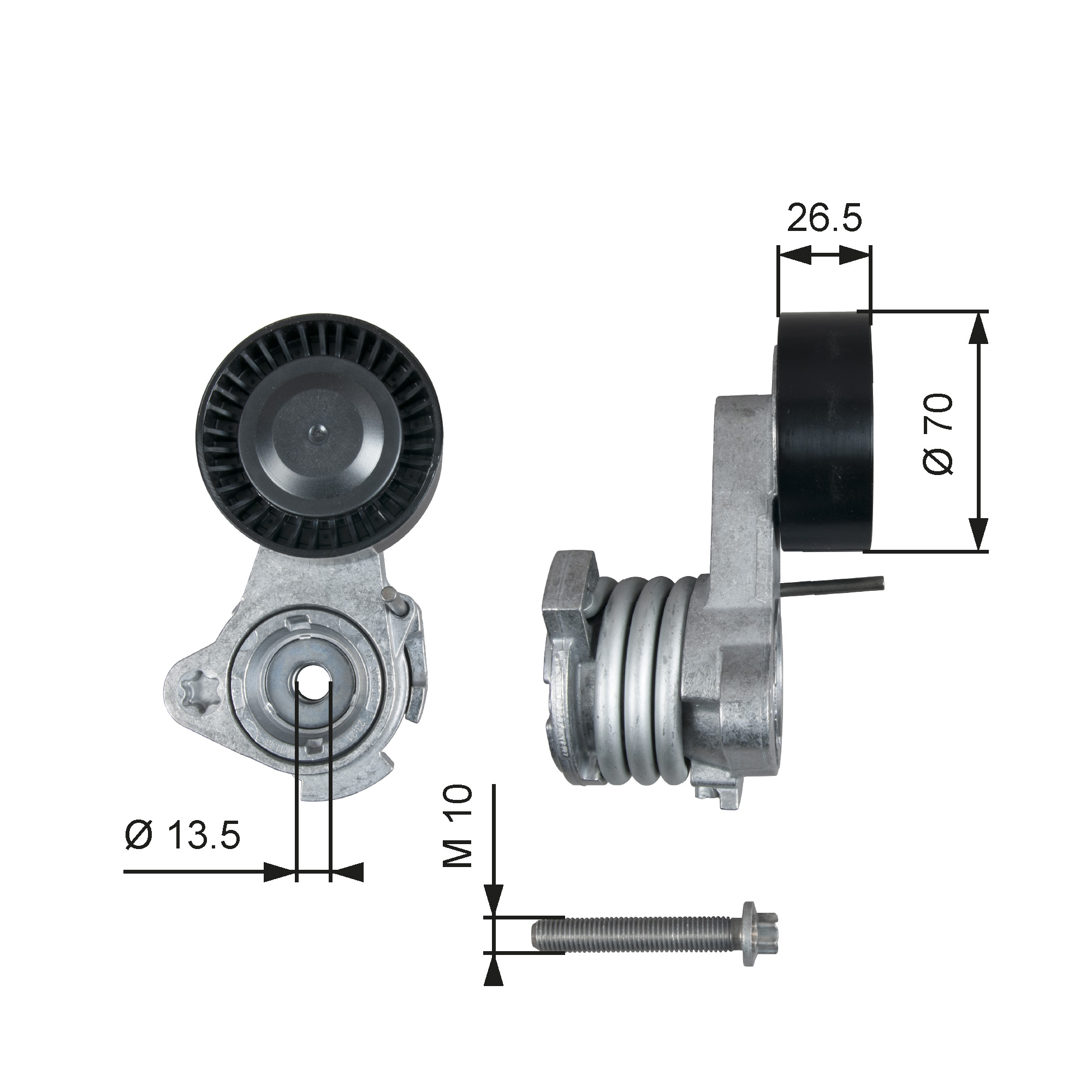 GATES Remstrammer, kilerem t39112 for BMW