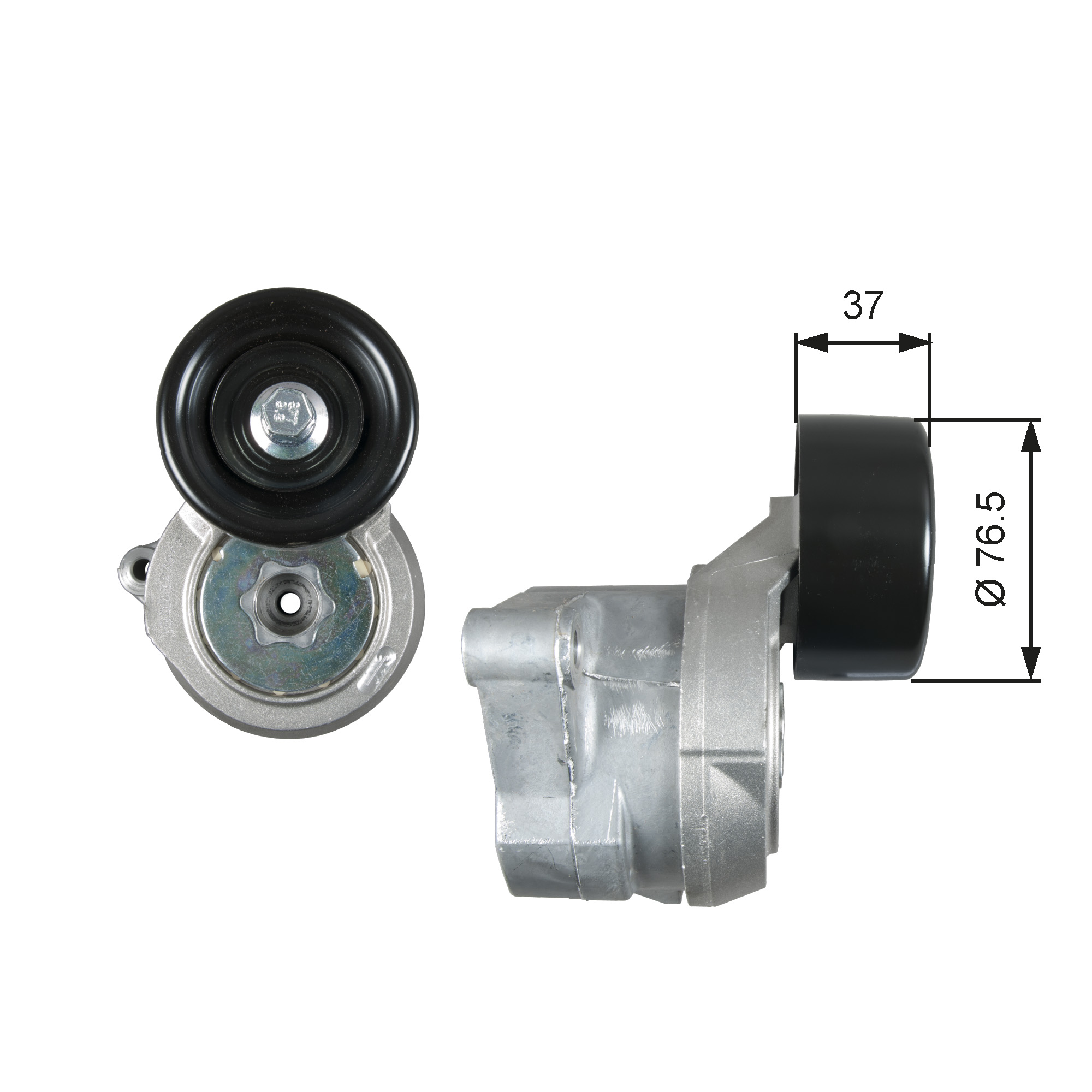 GATES Remstrammer, kilerem t39073 for HONDA ACURA
