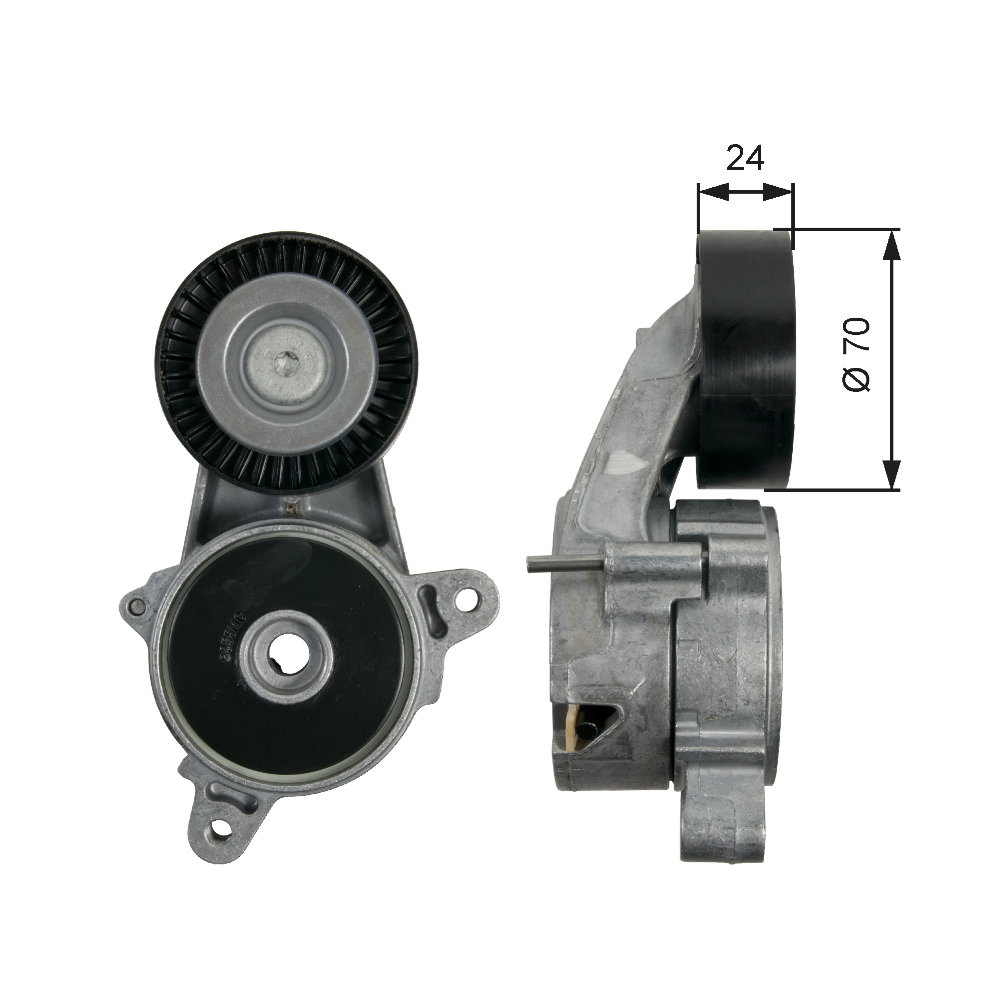 GATES Remstrammer, kilerem t39227 for JEEP MITSUBISHI