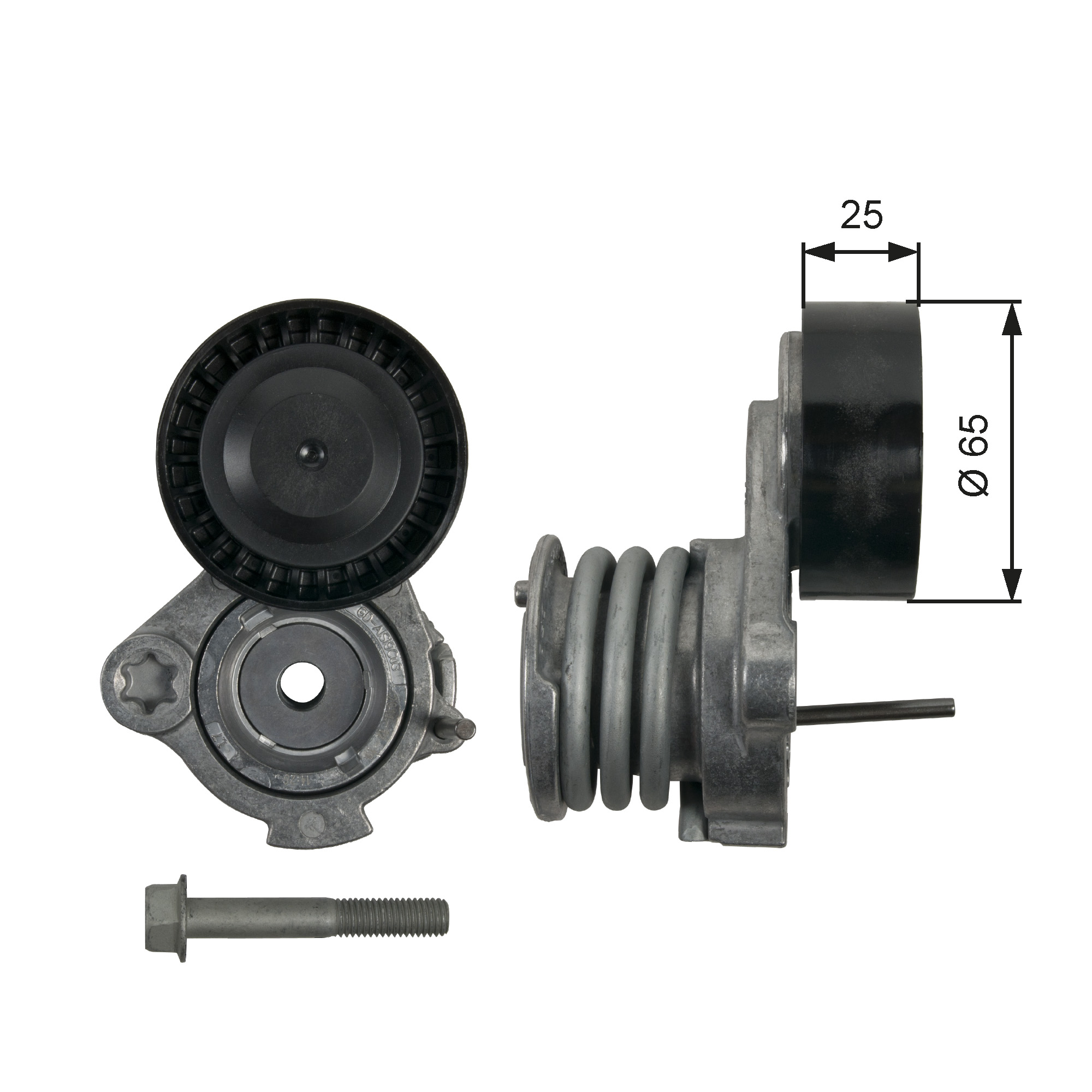 GATES Remstrammer, kilerem t39239 for VAUXHALL CHEVROLET