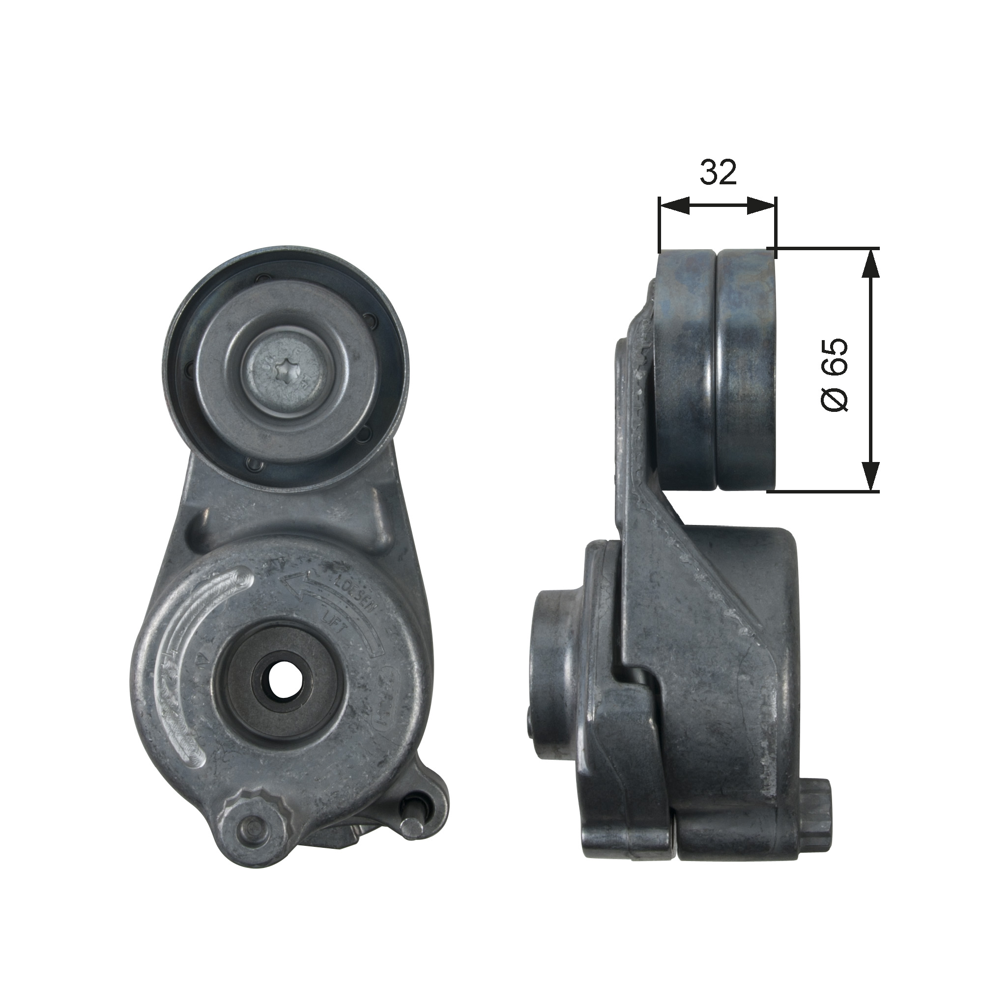 GATES Remstrammer, kilerem t39208 for MERCEDES-BENZ