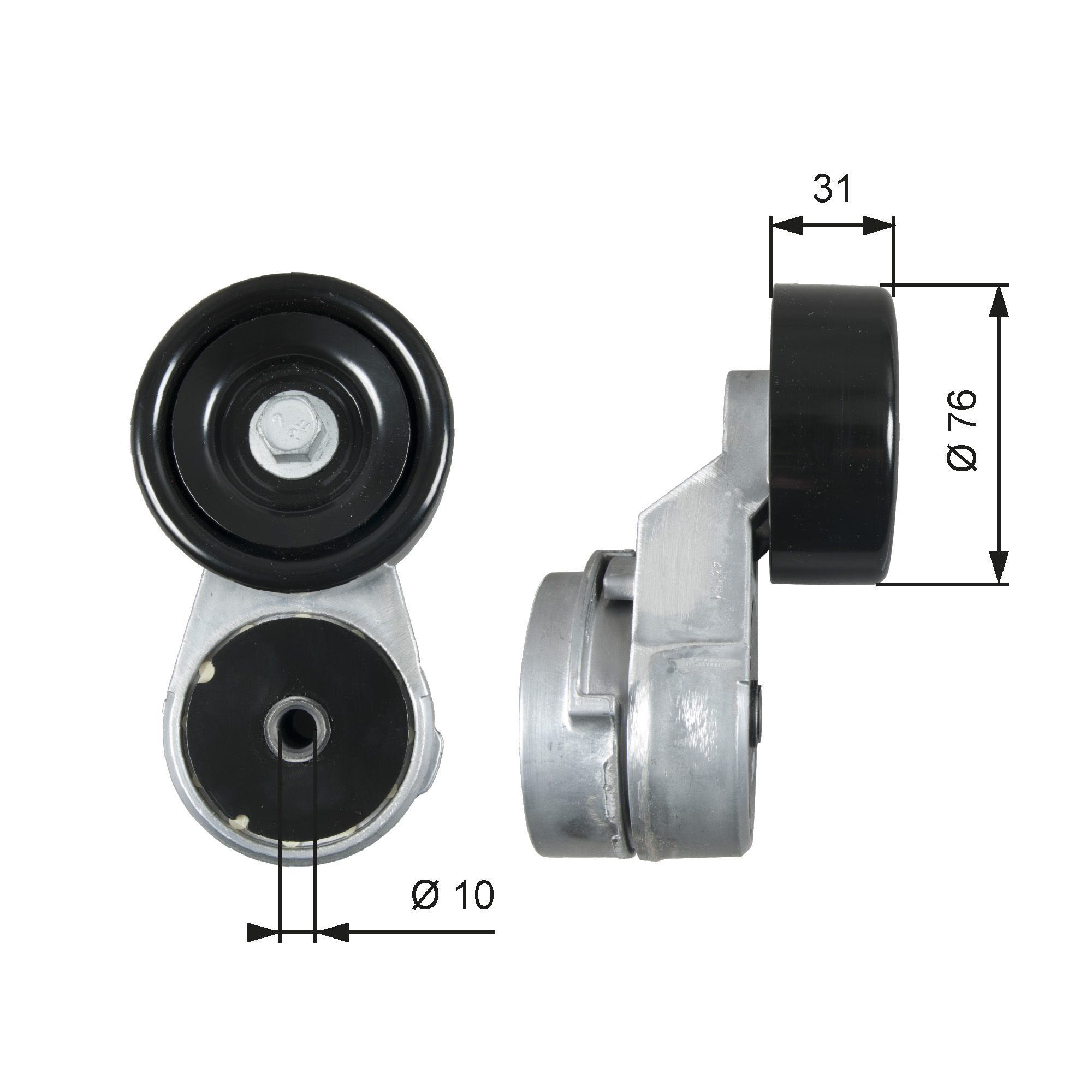 GATES Remstrammer, kilerem t39210 for KIA