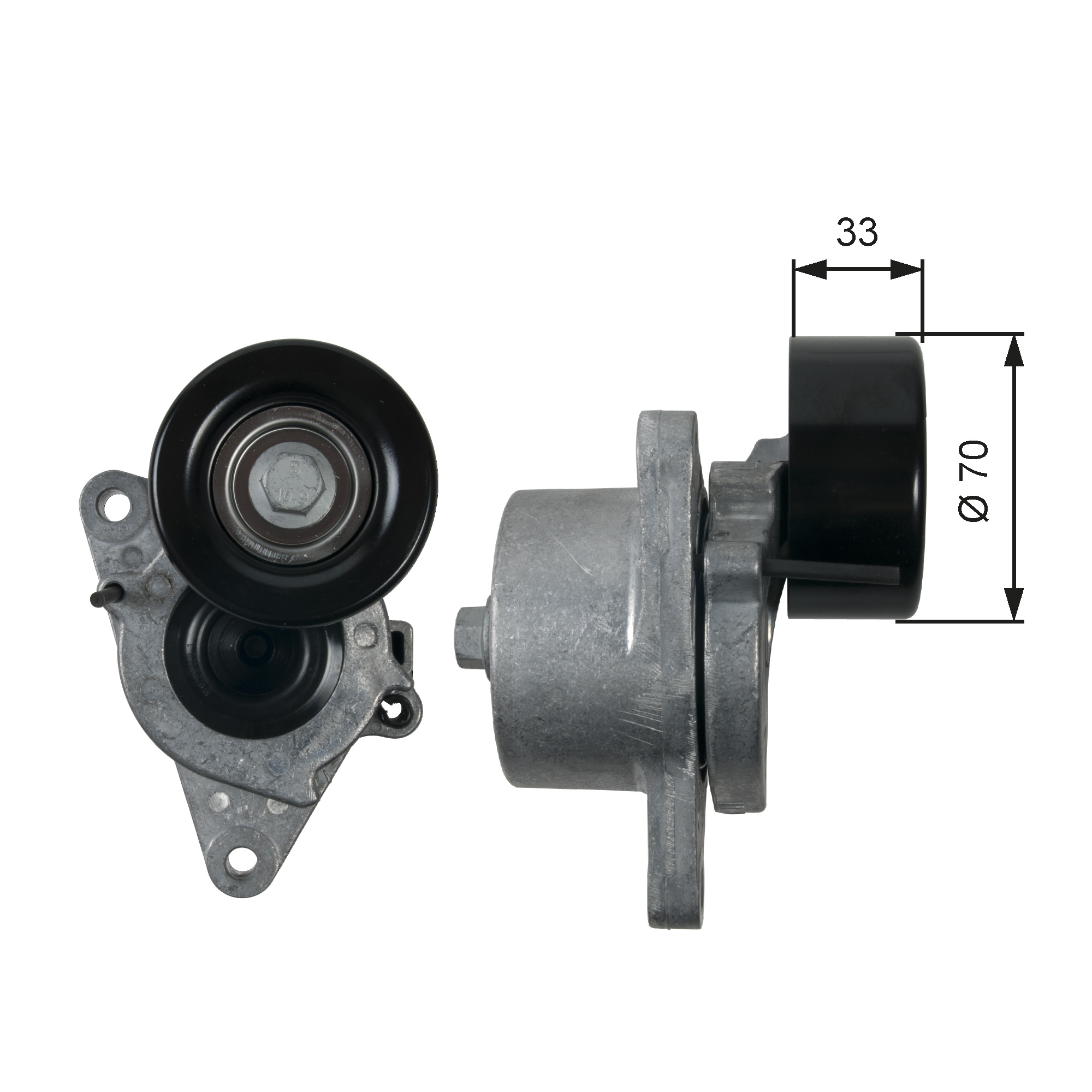 GATES Remstrammer, kilerem t39170 for NISSAN RENAULT