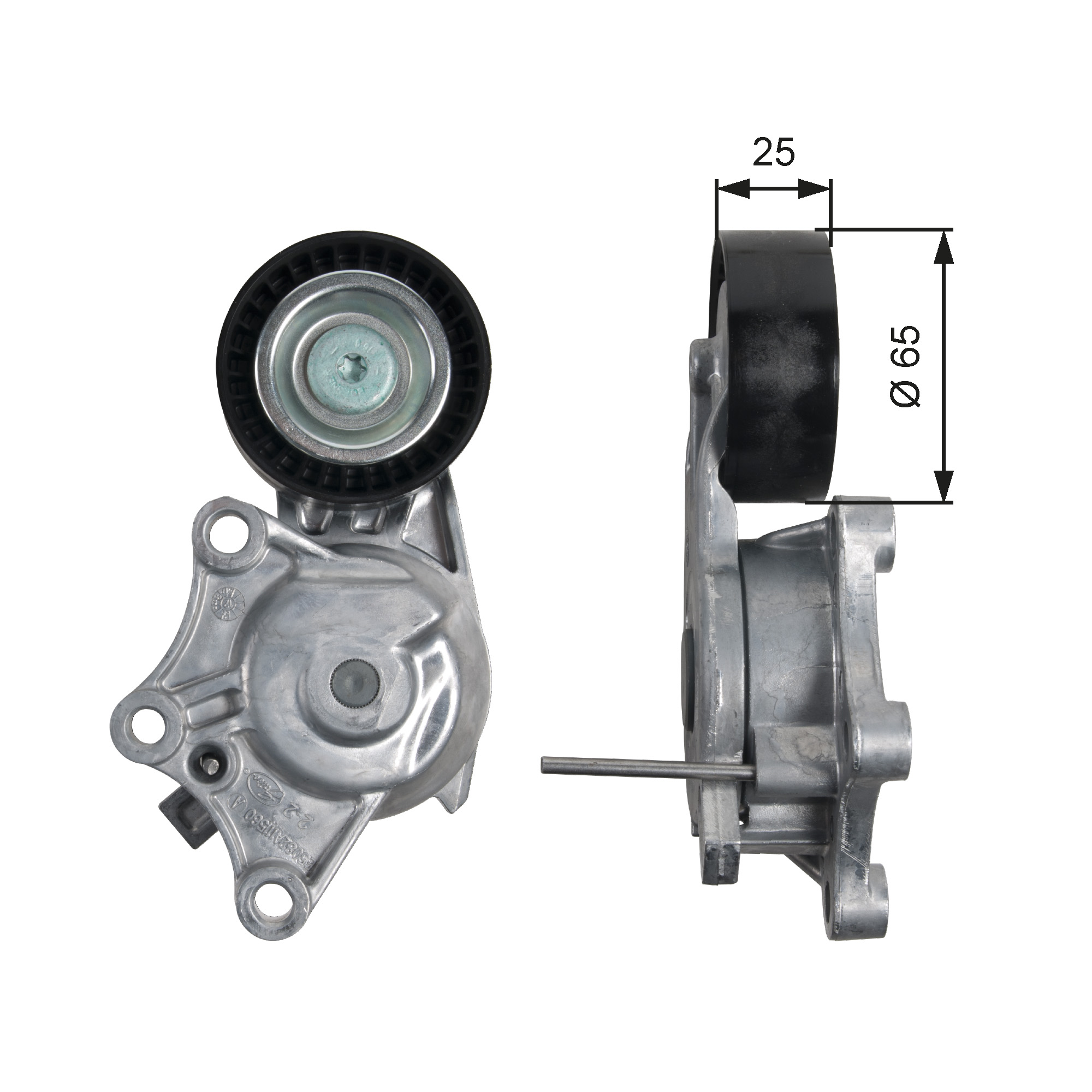 GATES Remstrammer, kilerem t39187 for DS CITROËN PEUGEOT