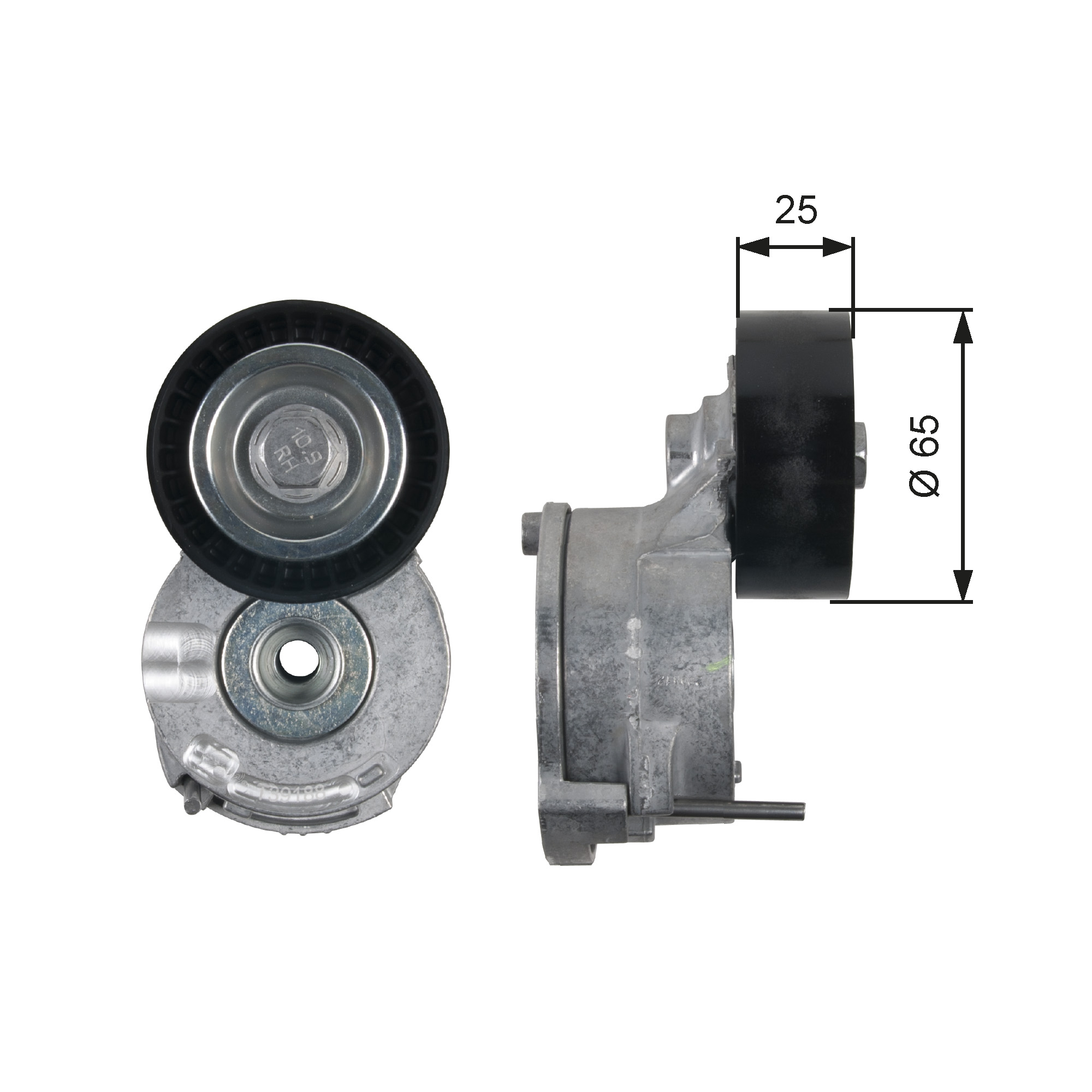 GATES Remstrammer, kilerem t39188 for FORD