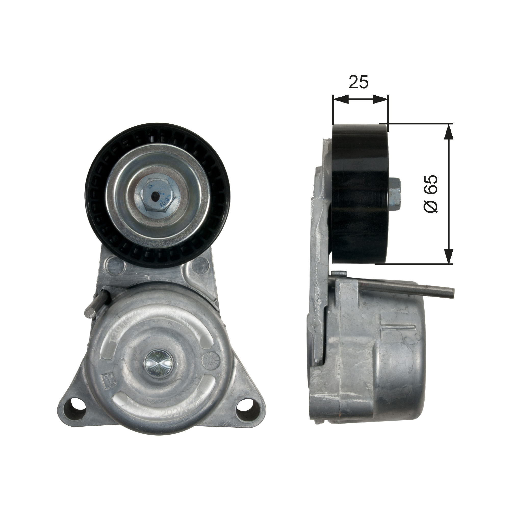 GATES Remstrammer, kilerem t39194 for MERCEDES-BENZ