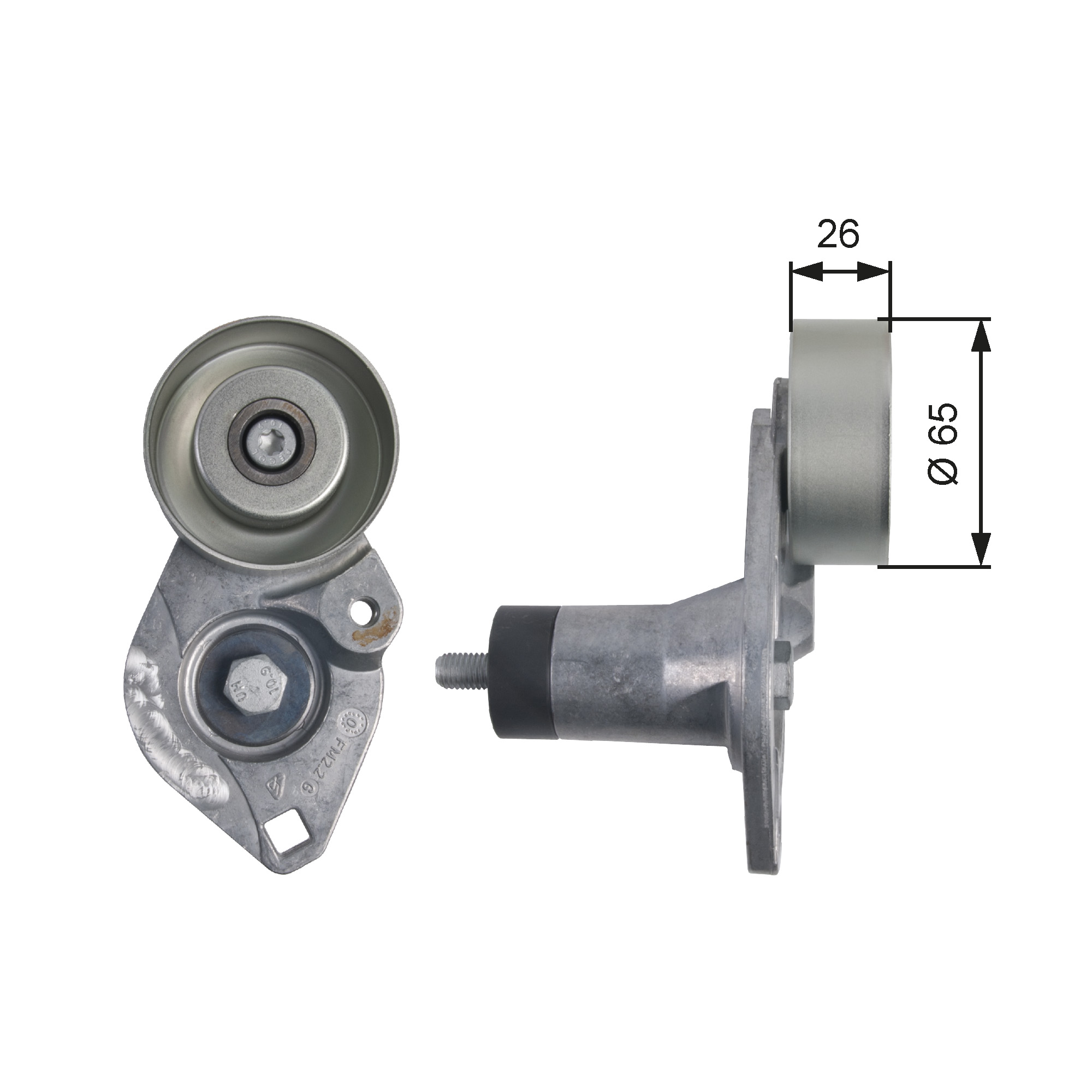GATES Remstrammer, kilerem t39152 for PEUGEOT VOLVO LANCIA RENAULT