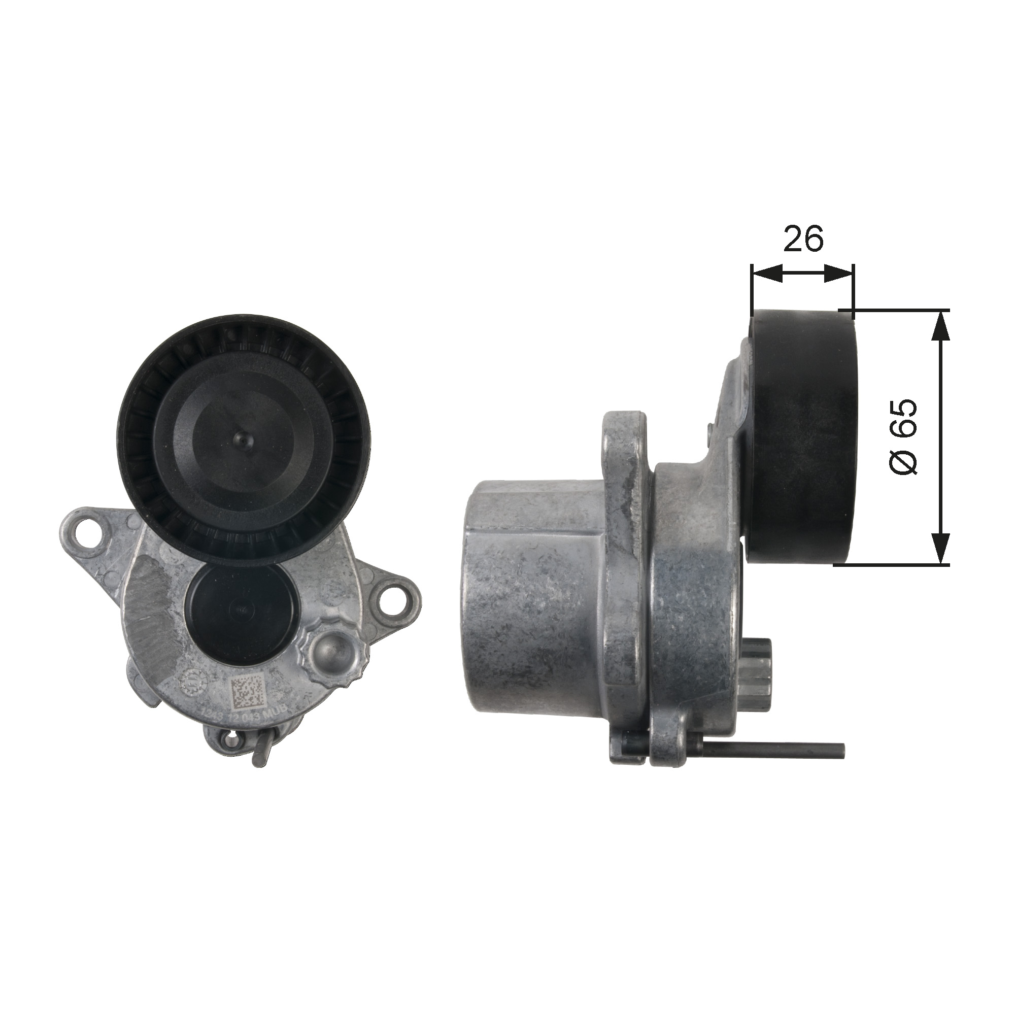 GATES Remstrammer, kilerem t39165 for JEEP MERCEDES-BENZ