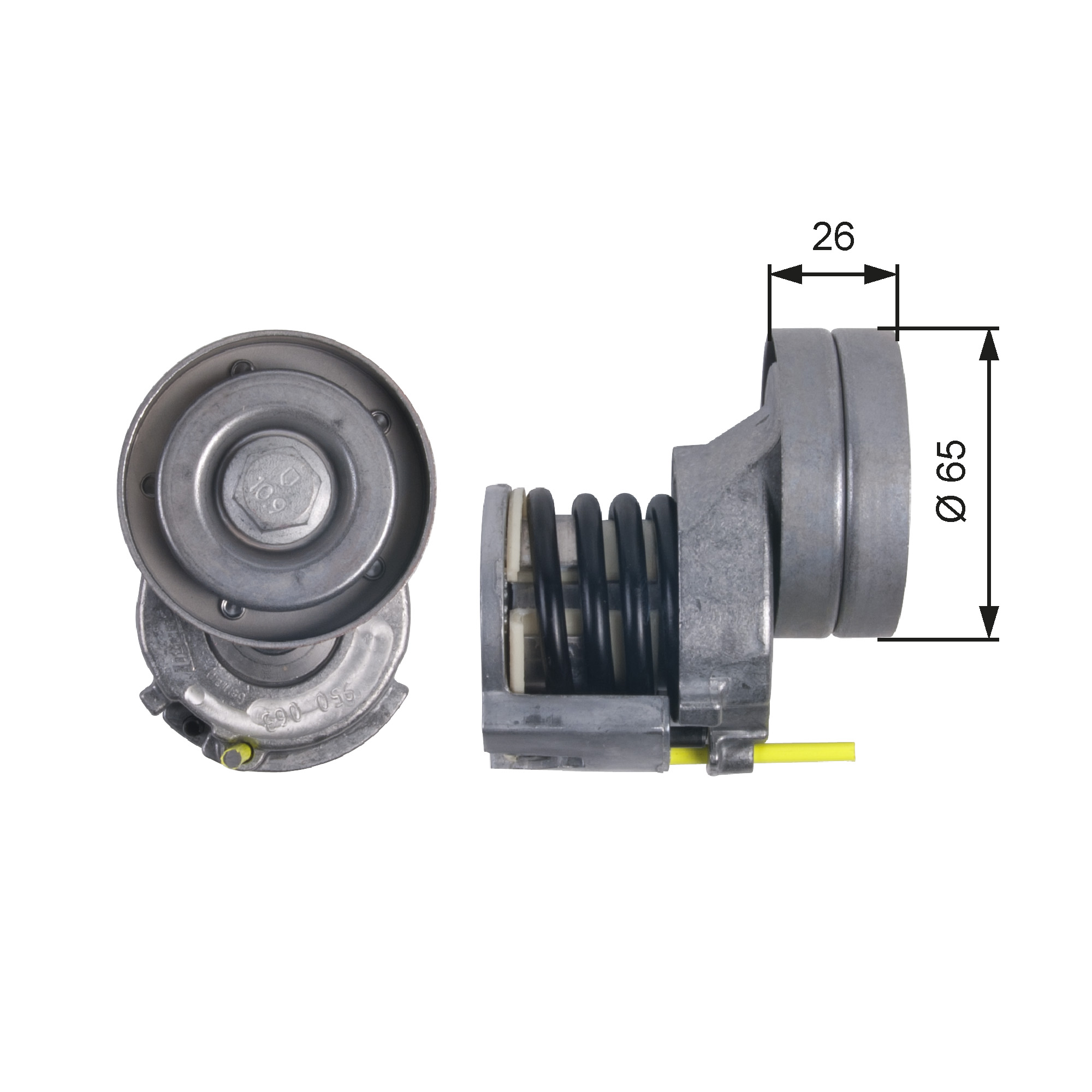 GATES Remstrammer, kilerem t39023 for VW