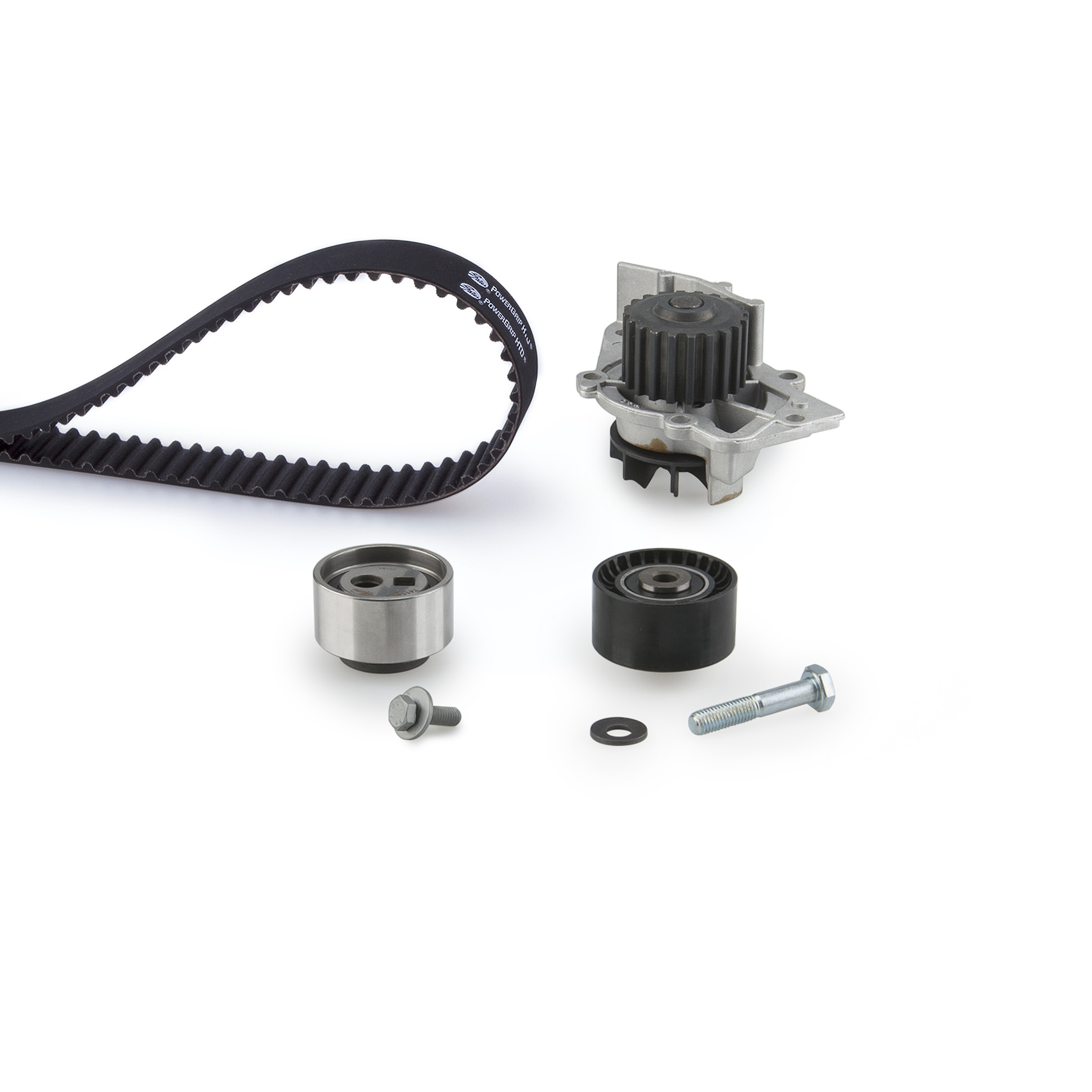 GATES Vandpumpe + tandremssæt kp35524xs for PEUGEOT FIAT