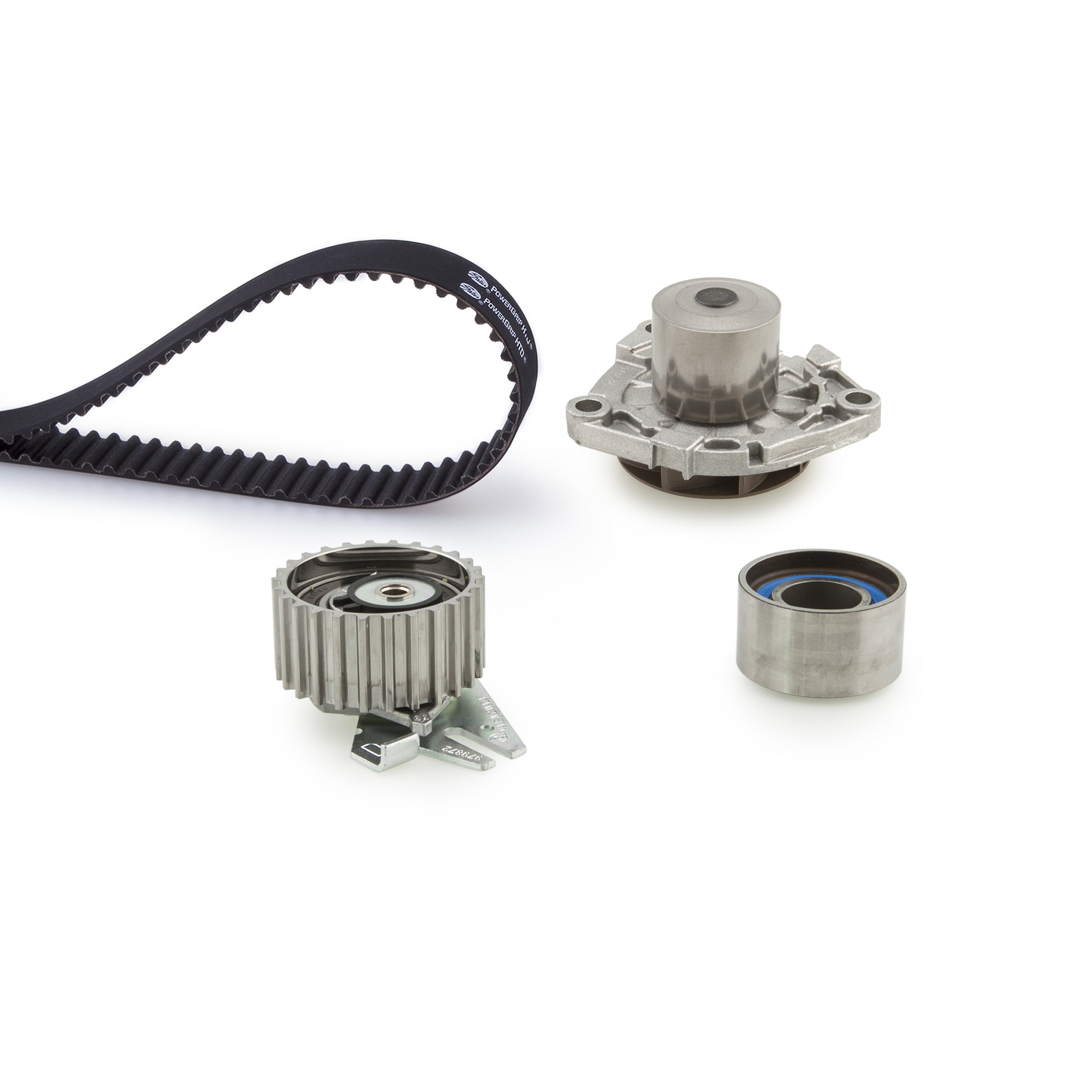 GATES Vandpumpe + tandremssæt kp45623xs for FIAT
