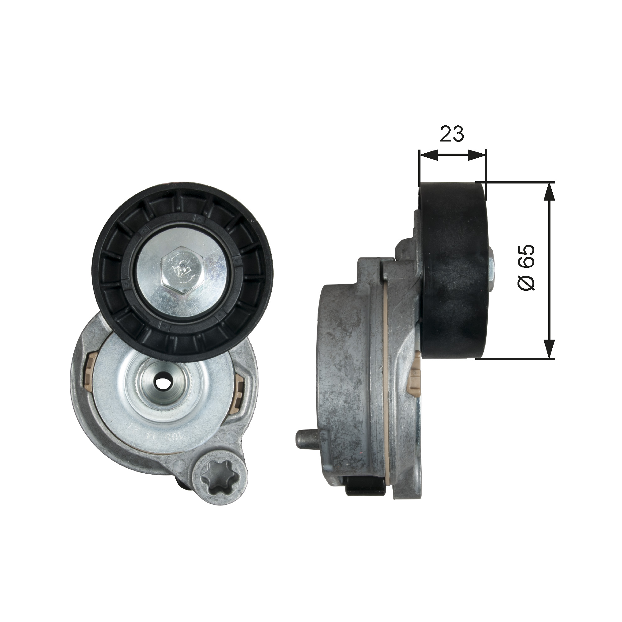 GATES Remstrammer, kilerem t39290 for VOLVO