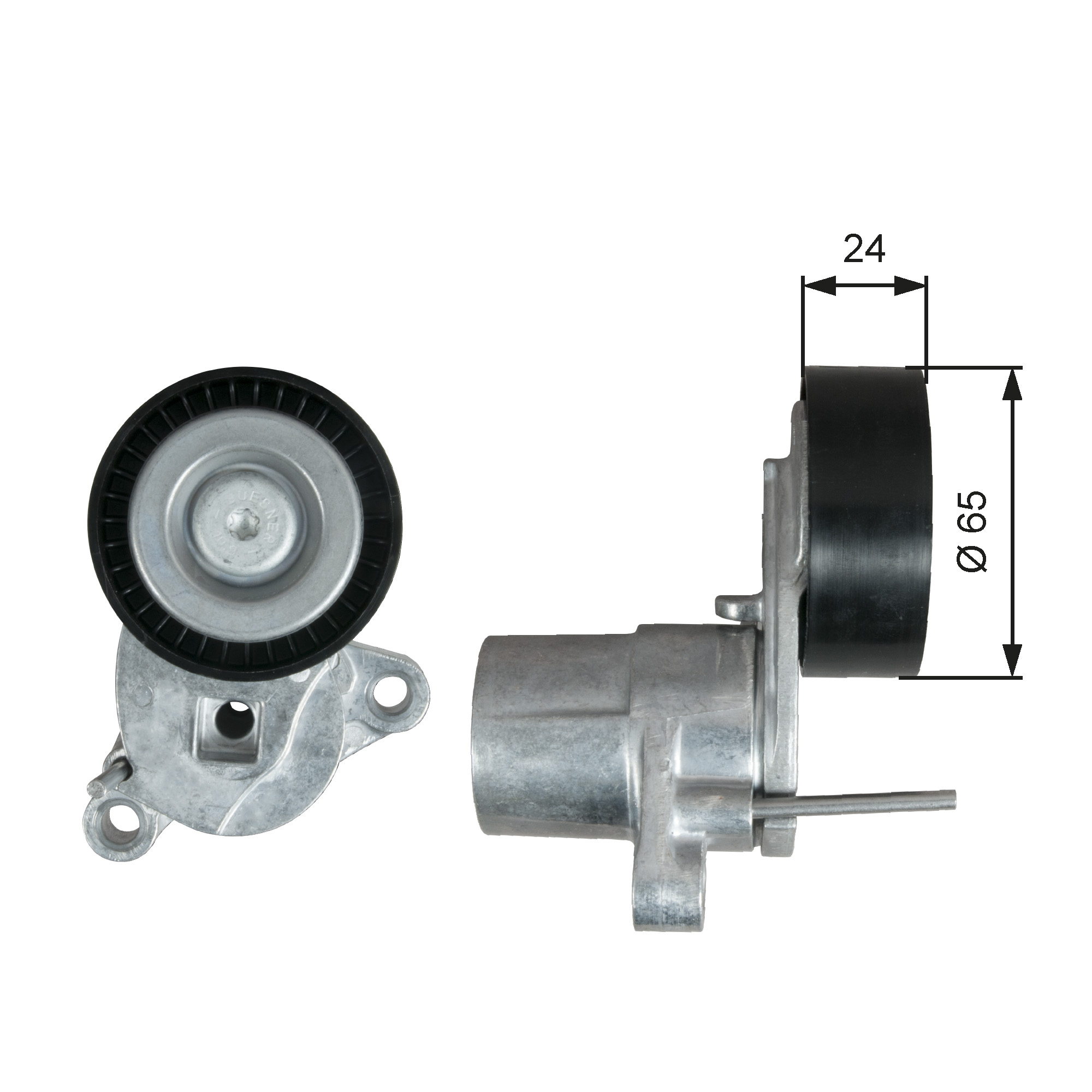 GATES Remstrammer, kilerem t39295 for FORD