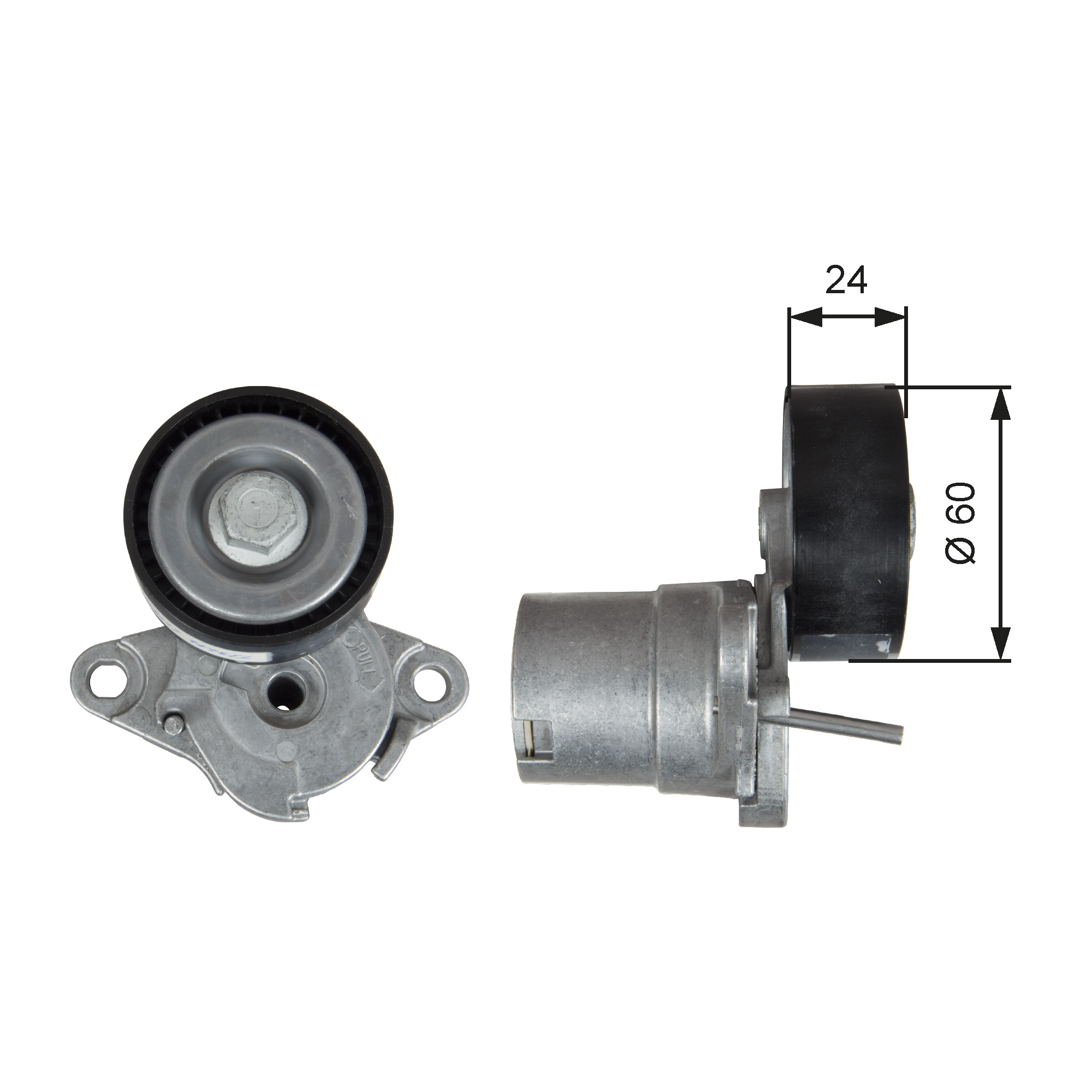 GATES Remstrammer, kilerem t39272 for CUPRA AUDI (FAW) VW