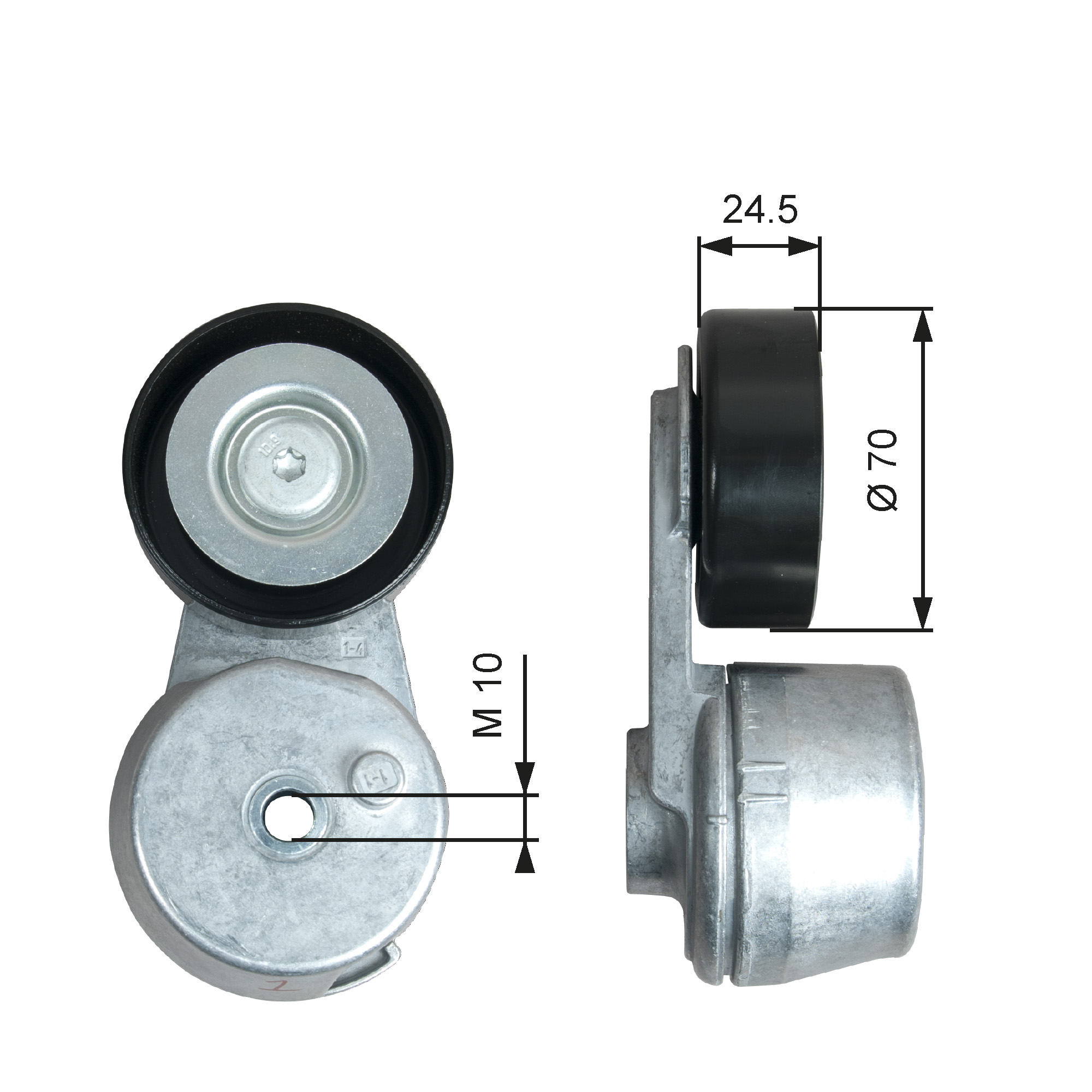 GATES Remstrammer, kilerem t39375 for VAUXHALL CHEVROLET