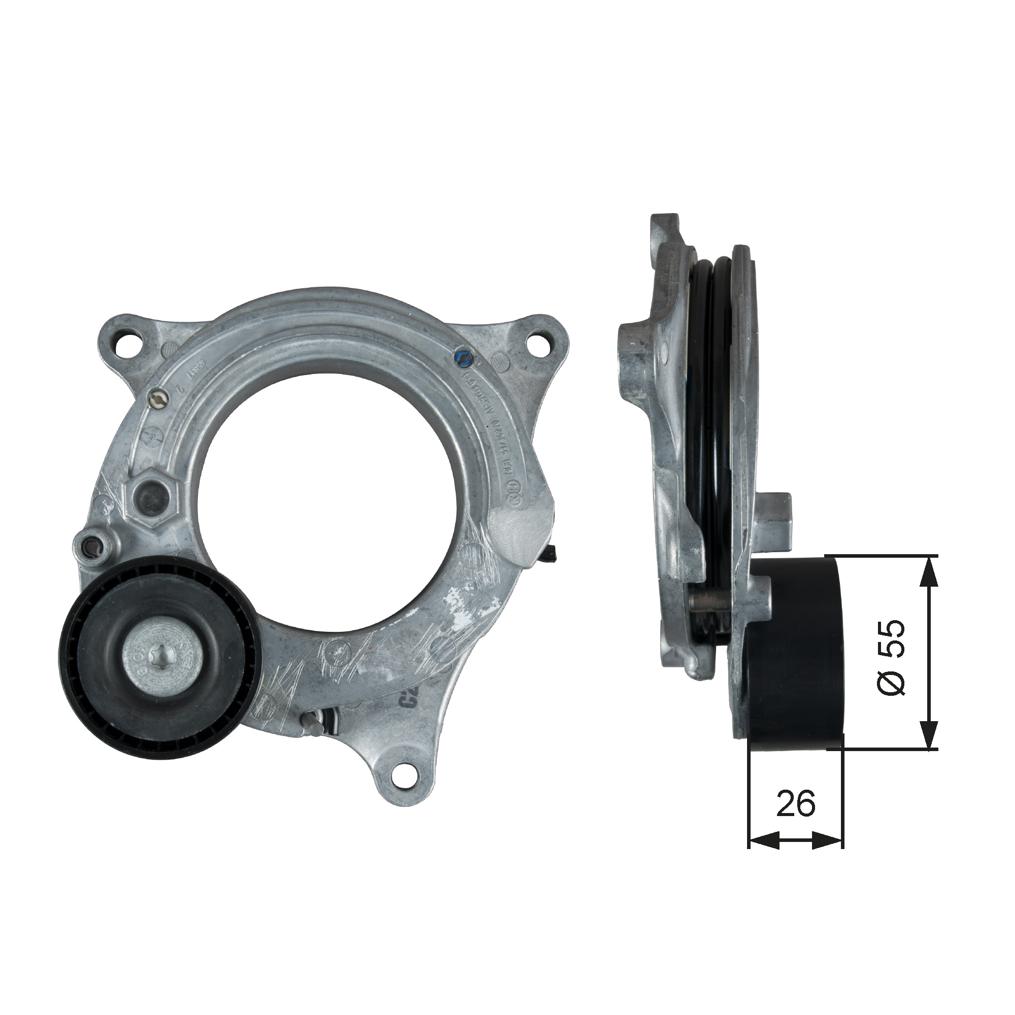 GATES Remstrammer, kilerem t39381 for BMW BMW (BRILLIANCE)