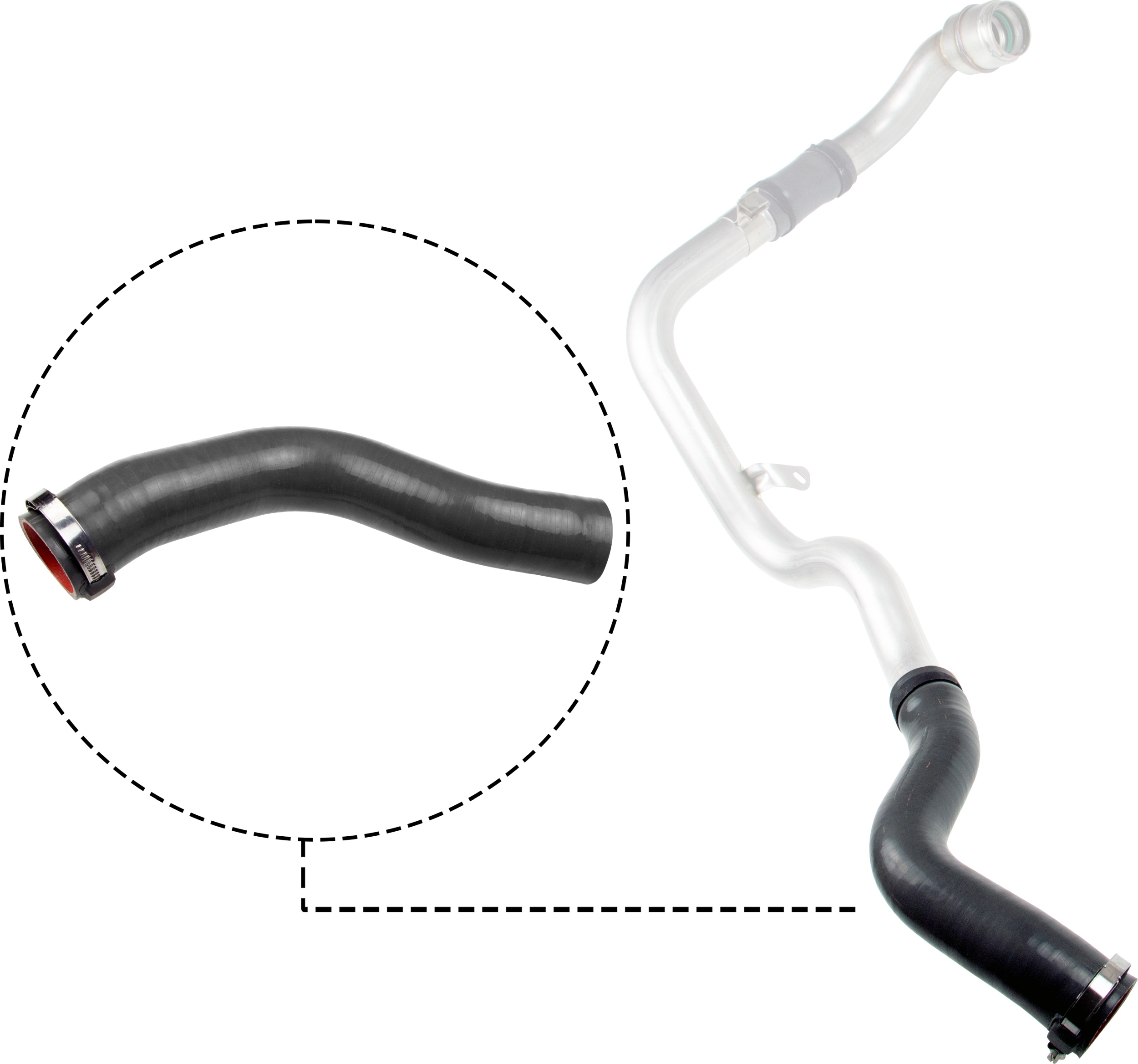 GATES Ladeluftslange 091306 for DACIA