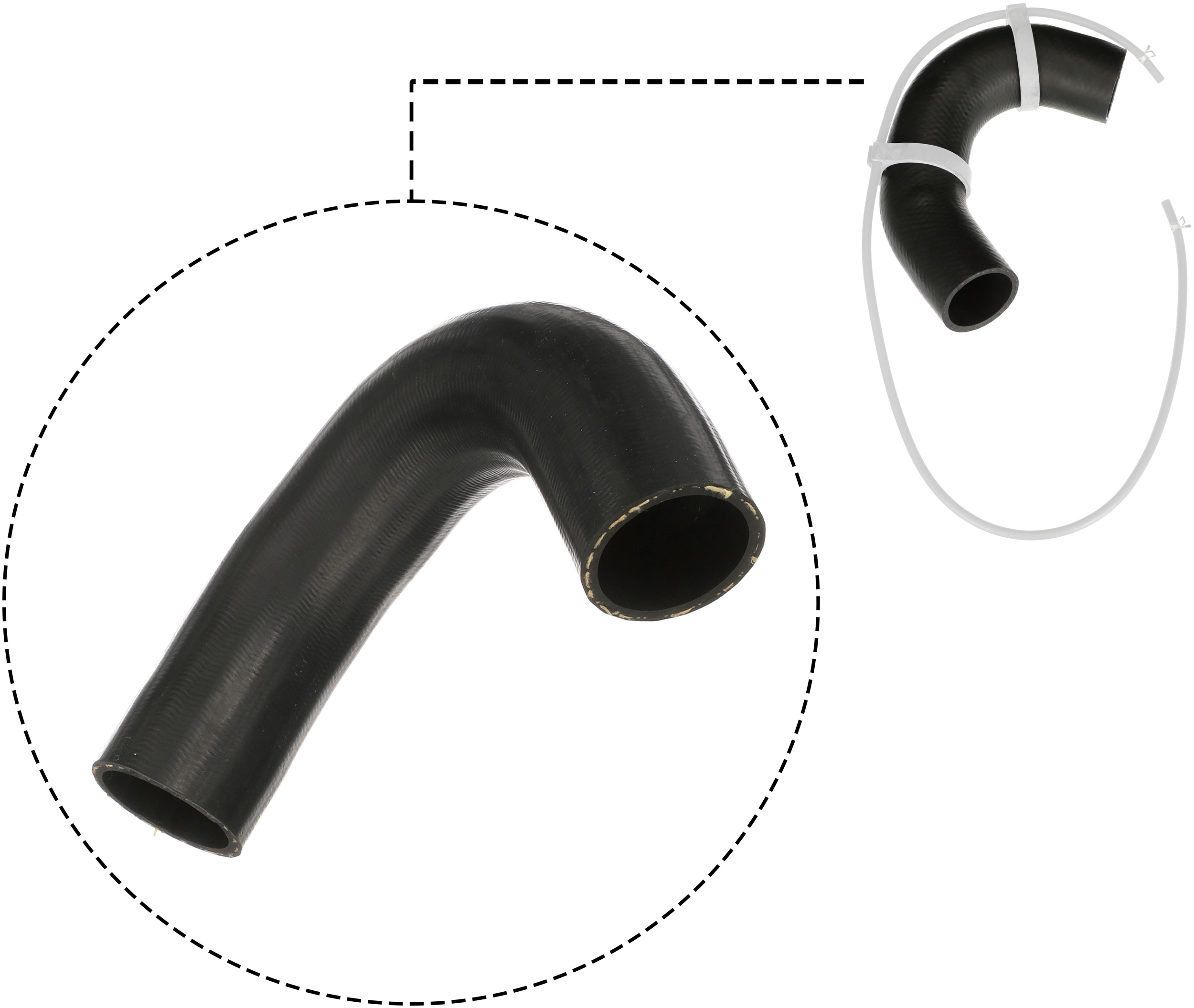 GATES Ladeluftslange 091546 for TOYOTA
