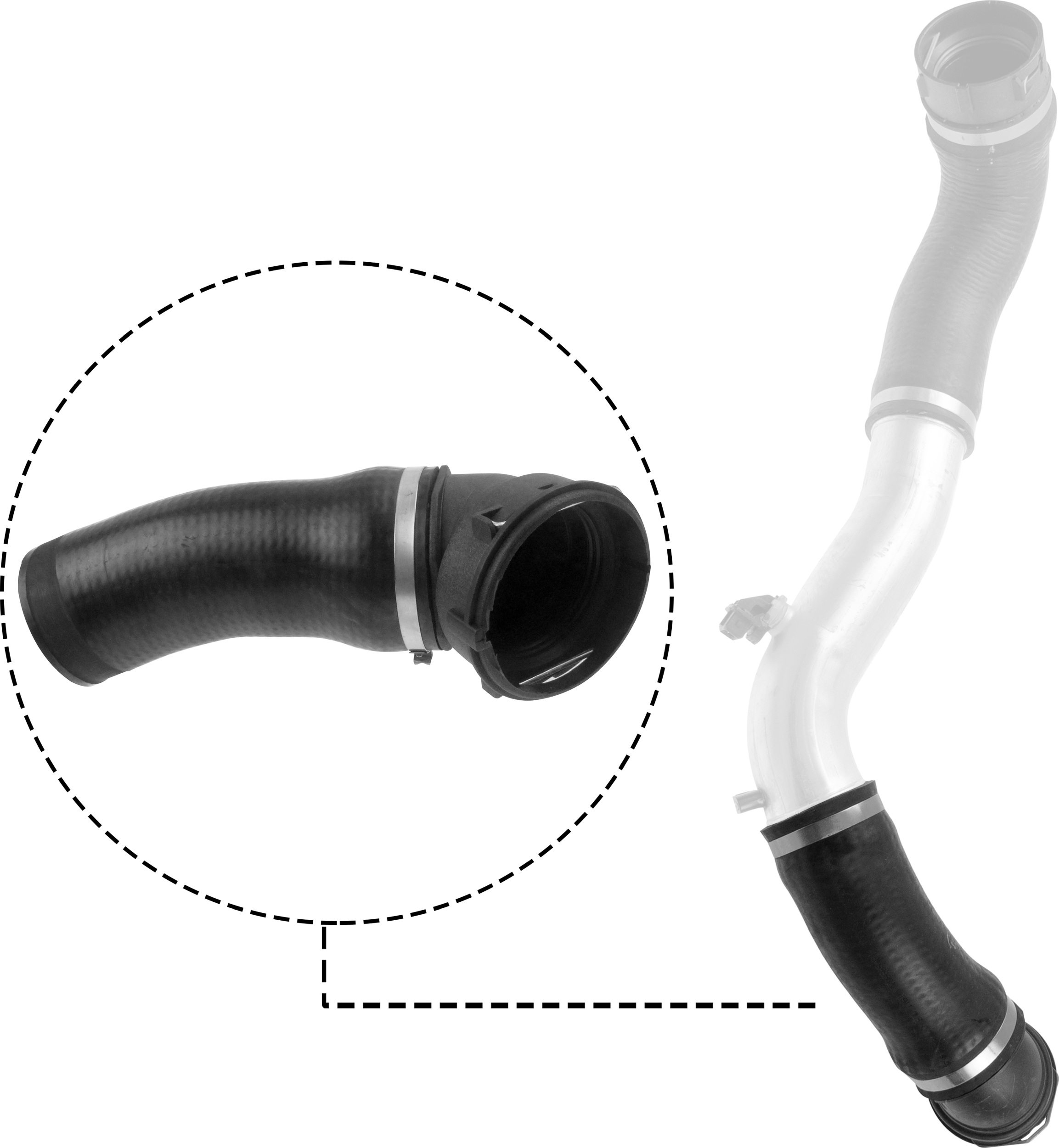 GATES Ladeluftslange 090708 for BMW
