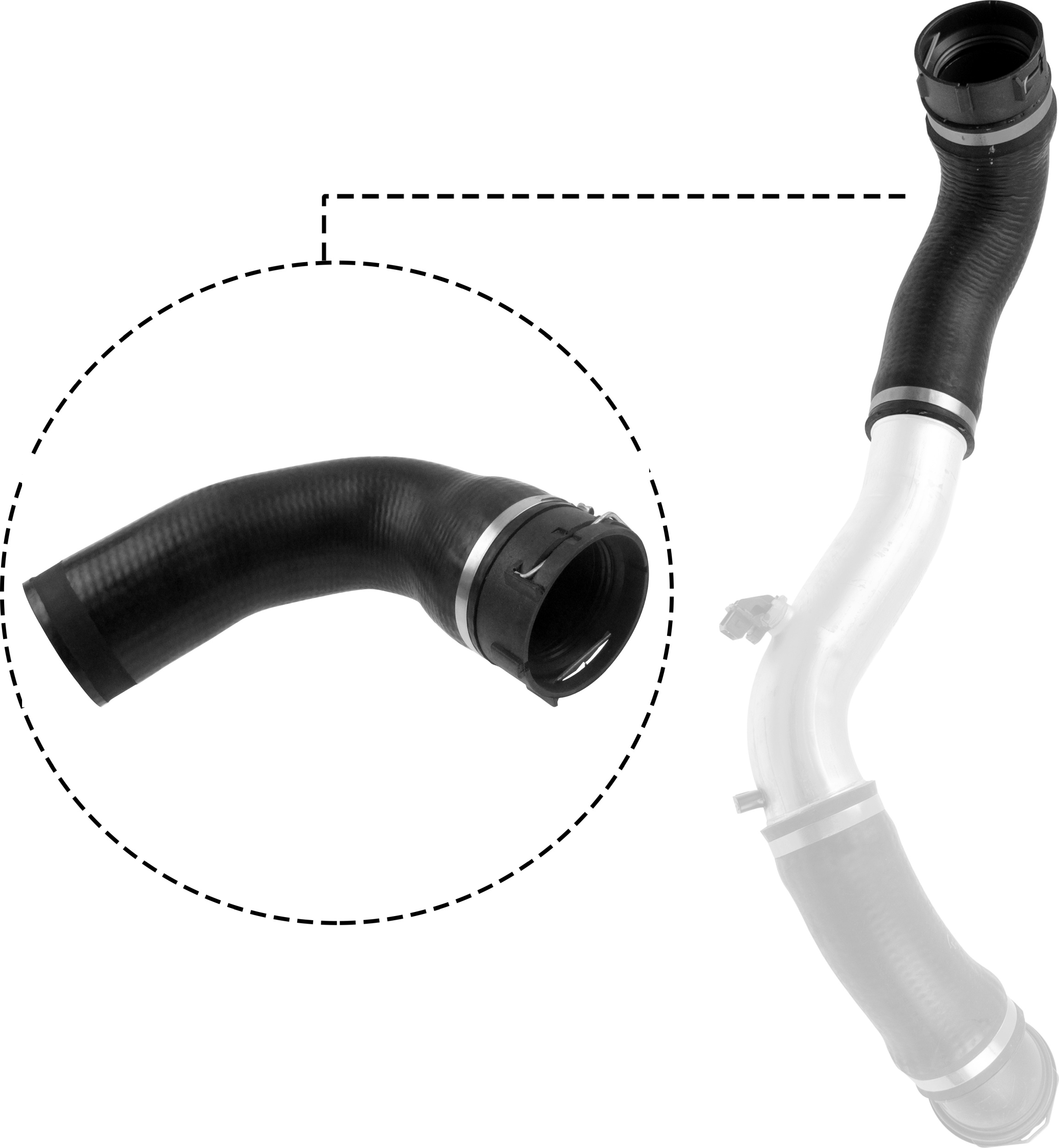 GATES Ladeluftslange 090709 for BMW