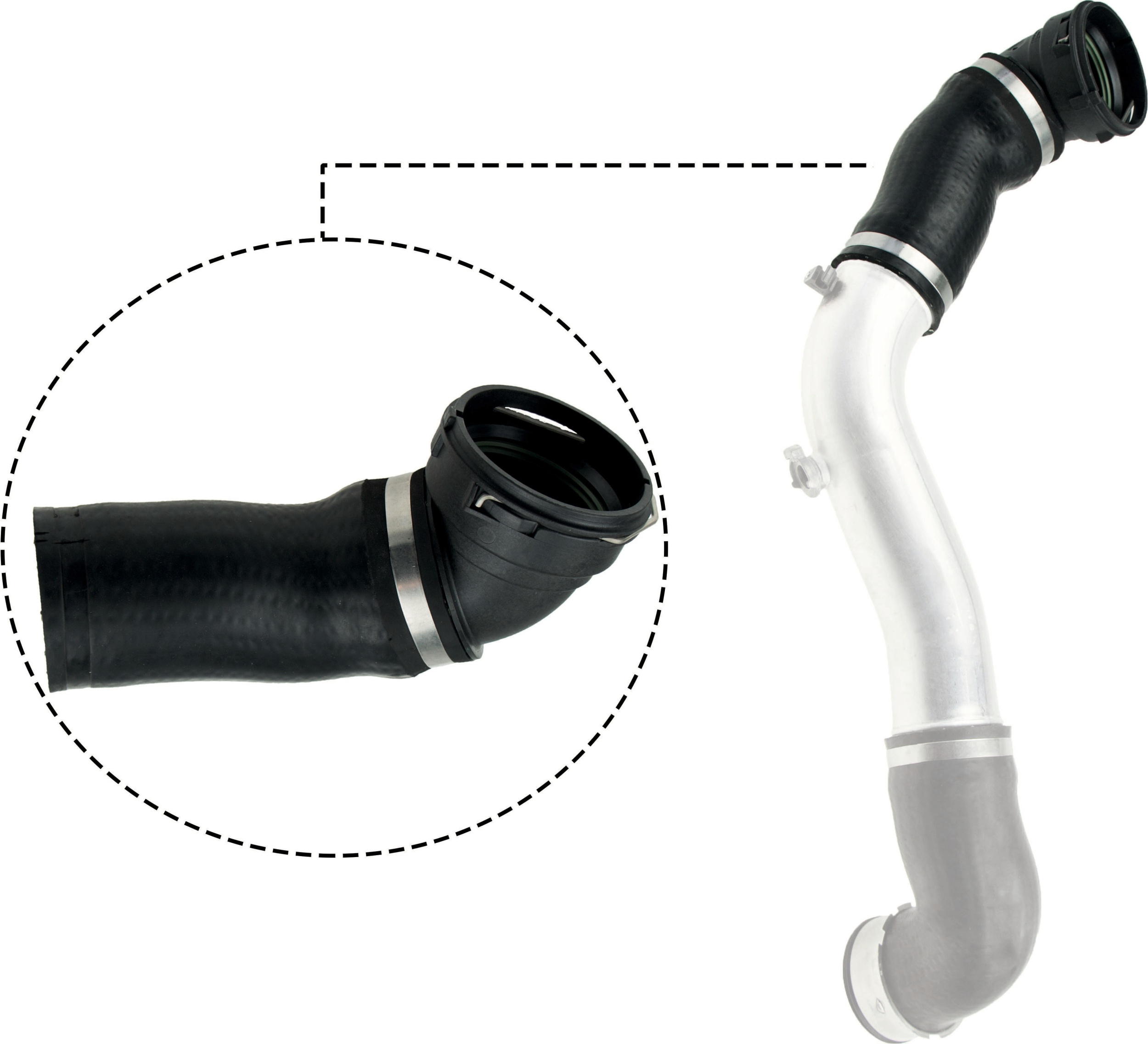 GATES Ladeluftslange 090725 for BMW