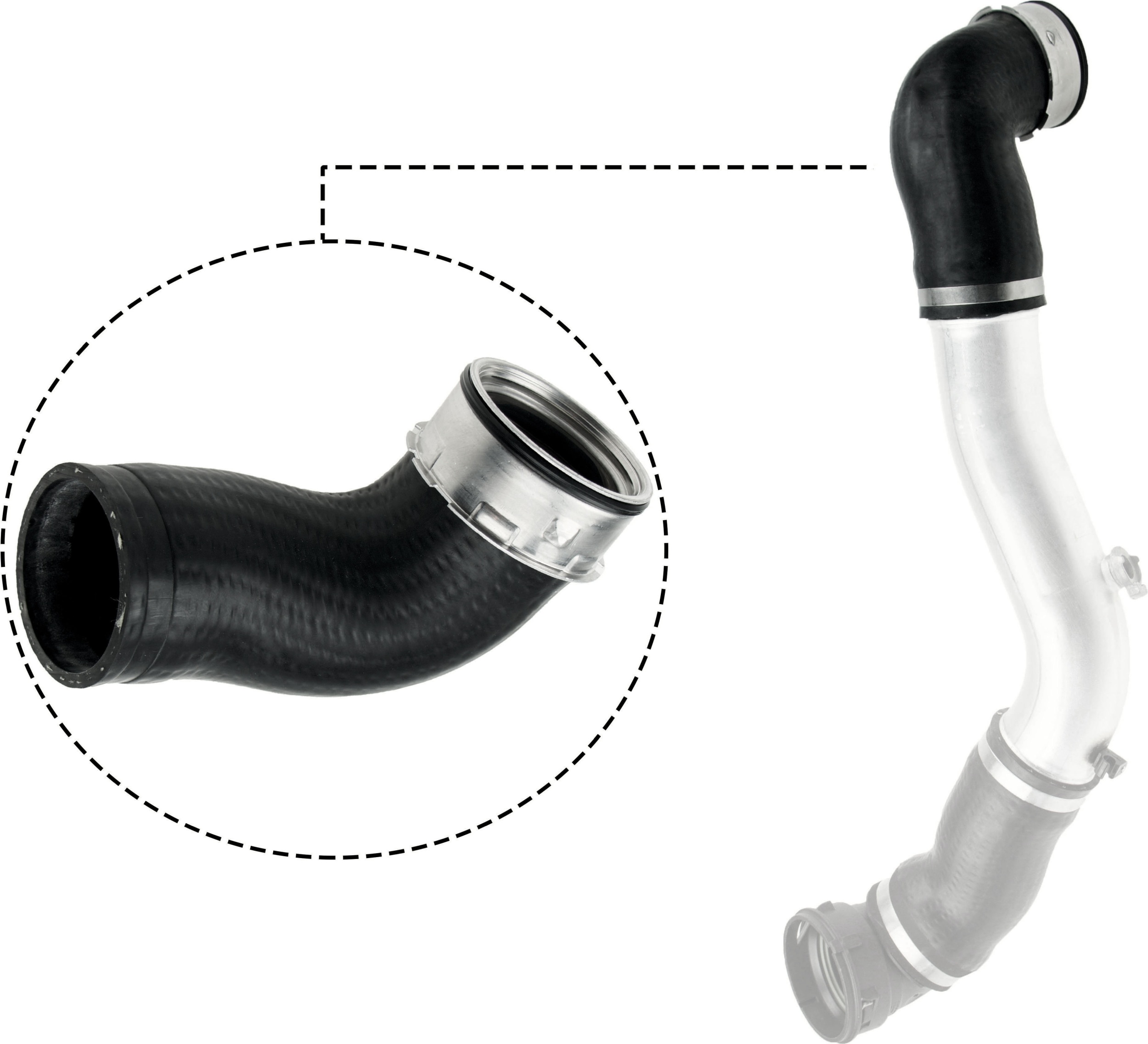 GATES Ladeluftslange 090726 for BMW