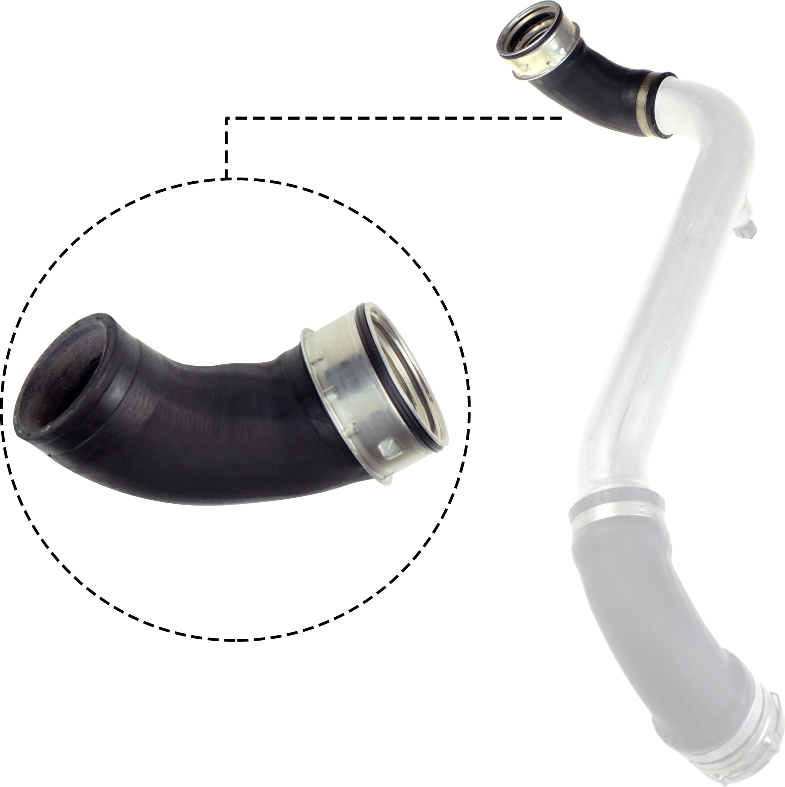 GATES Ladeluftslange 090751 for BMW