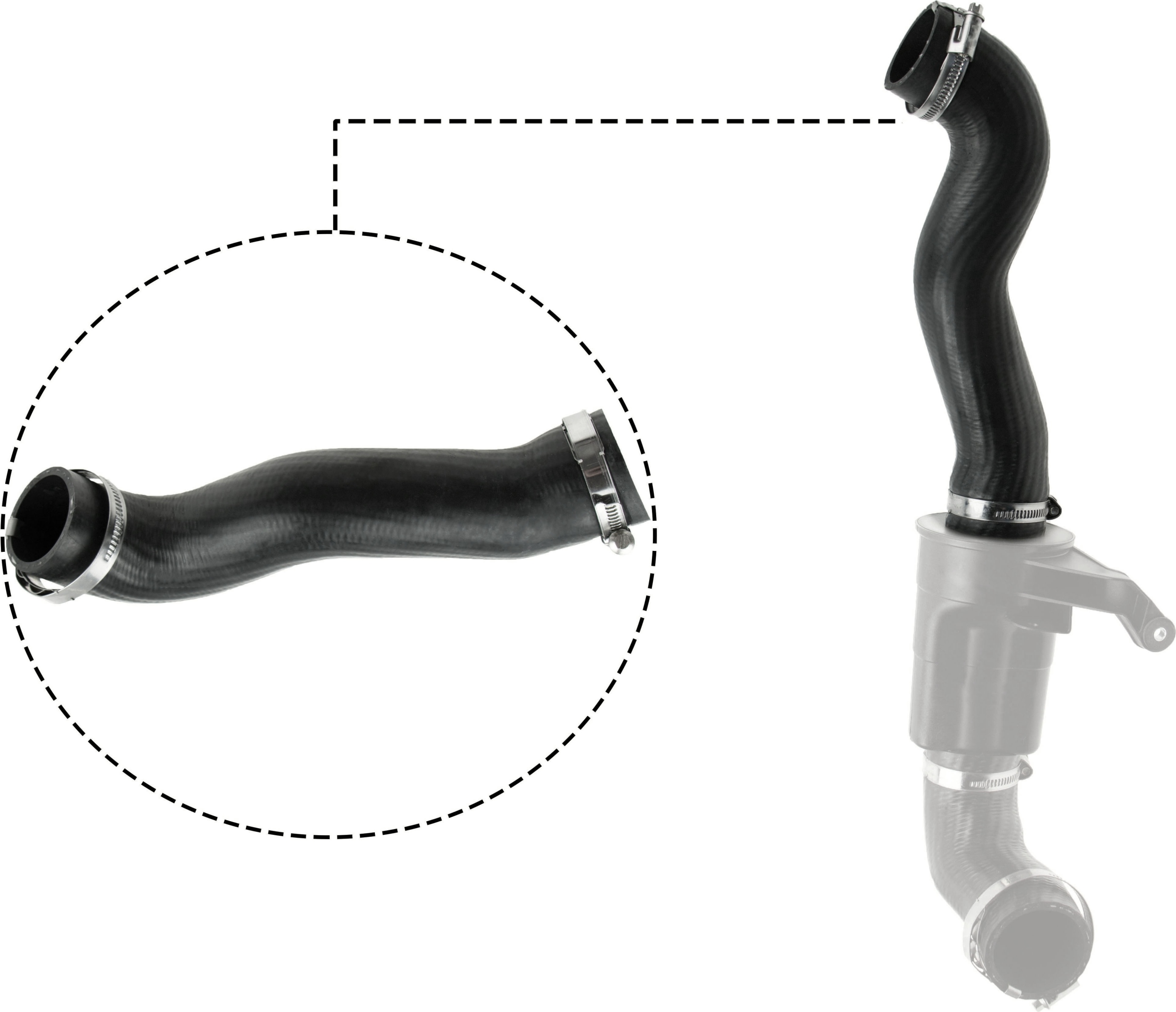 GATES Ladeluftslange 090718 for MINI