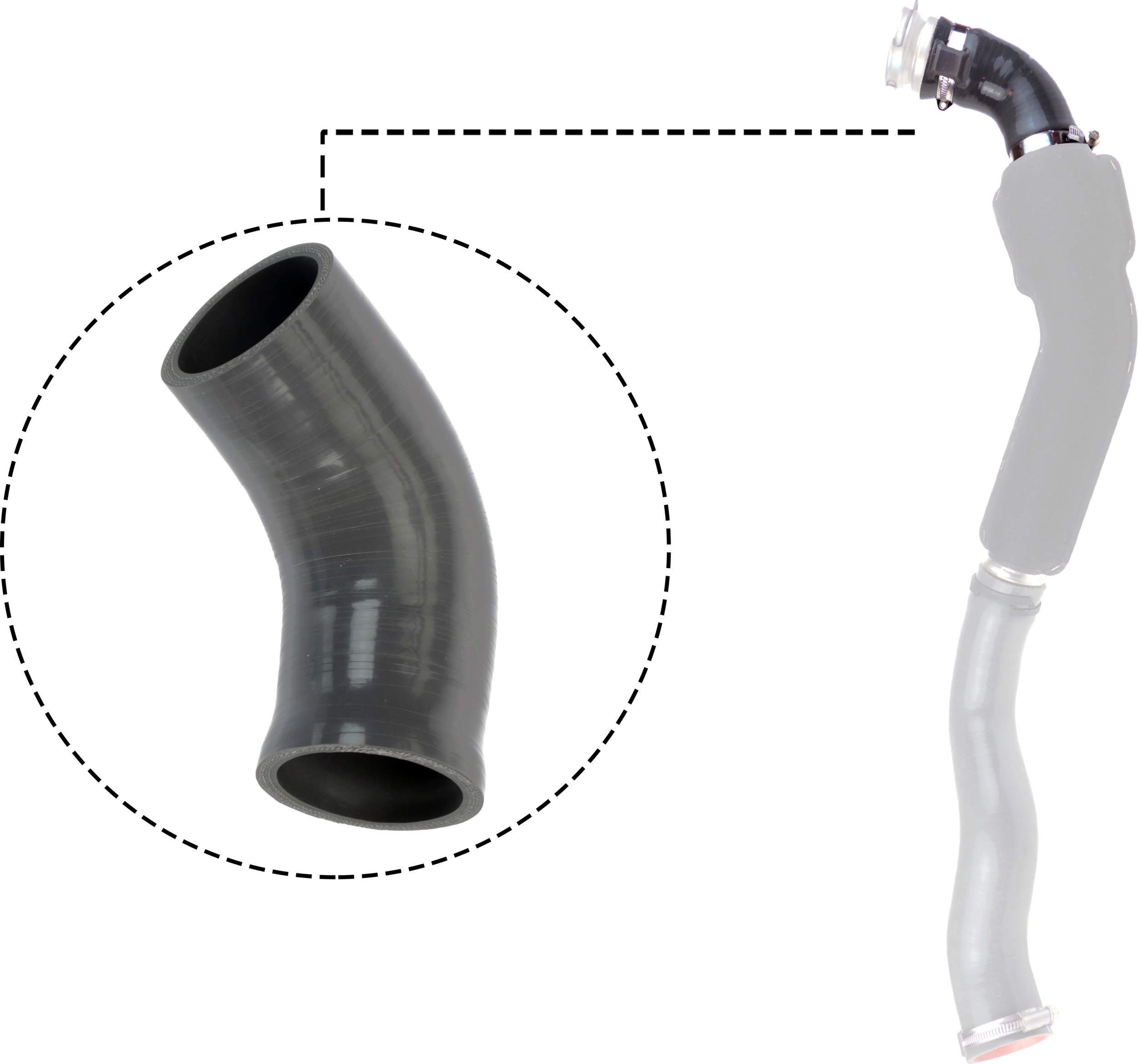 GATES Ladeluftslange 090917 for OPEL RENAULT