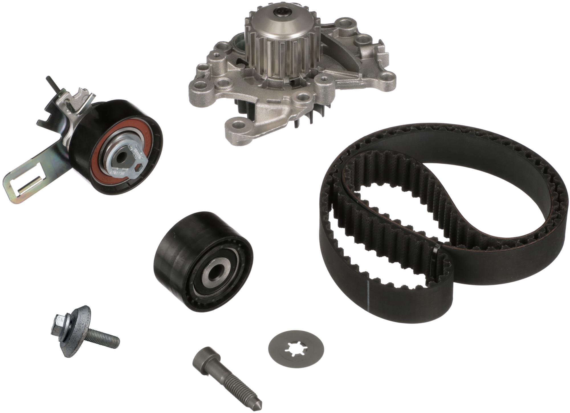 GATES Vandpumpe + tandremssæt KP15705XS for FORD OPEL FIAT CITROËN TOYOTA