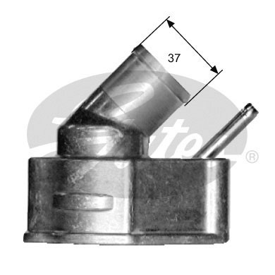 GATES Termostat, kølemiddel th14992g1 for STANDARD AUTOMOBILE VAUXHALL