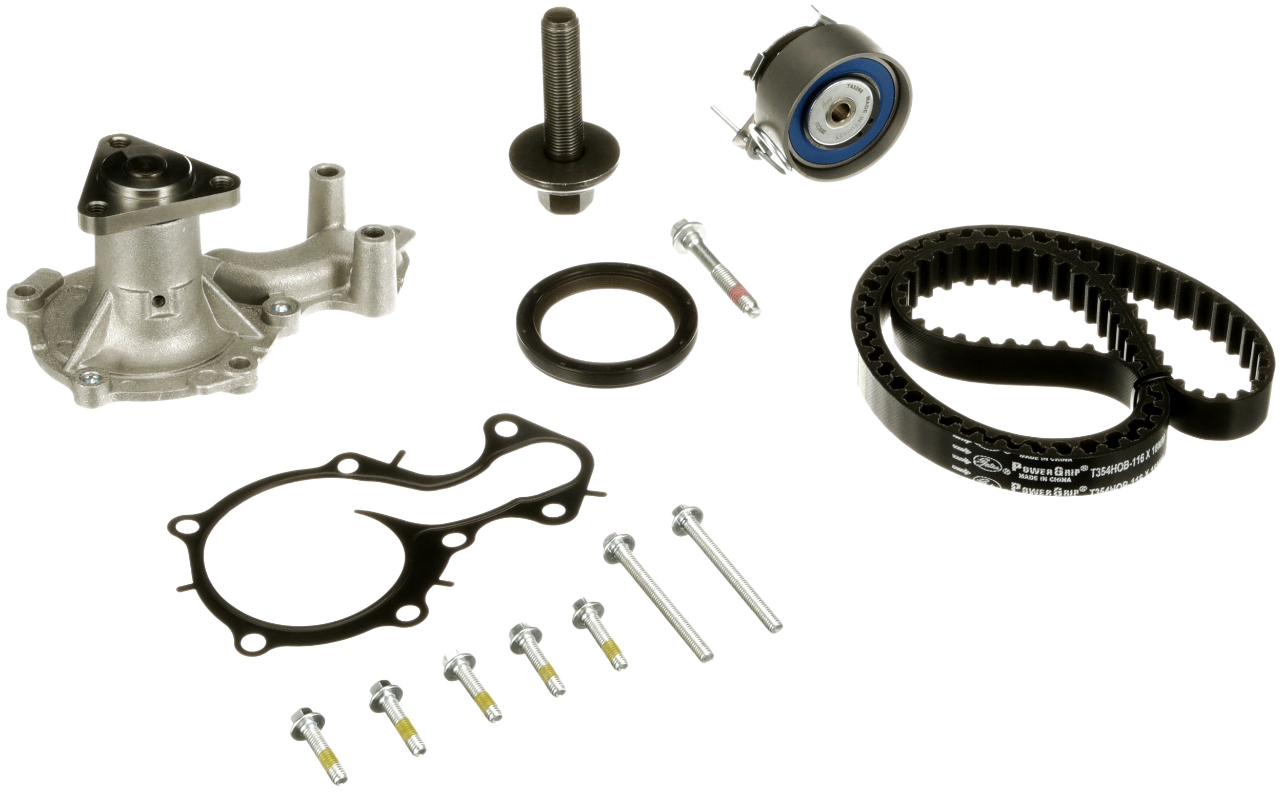 GATES Vandpumpe + tandremssæt KP2T354HOB for FORD