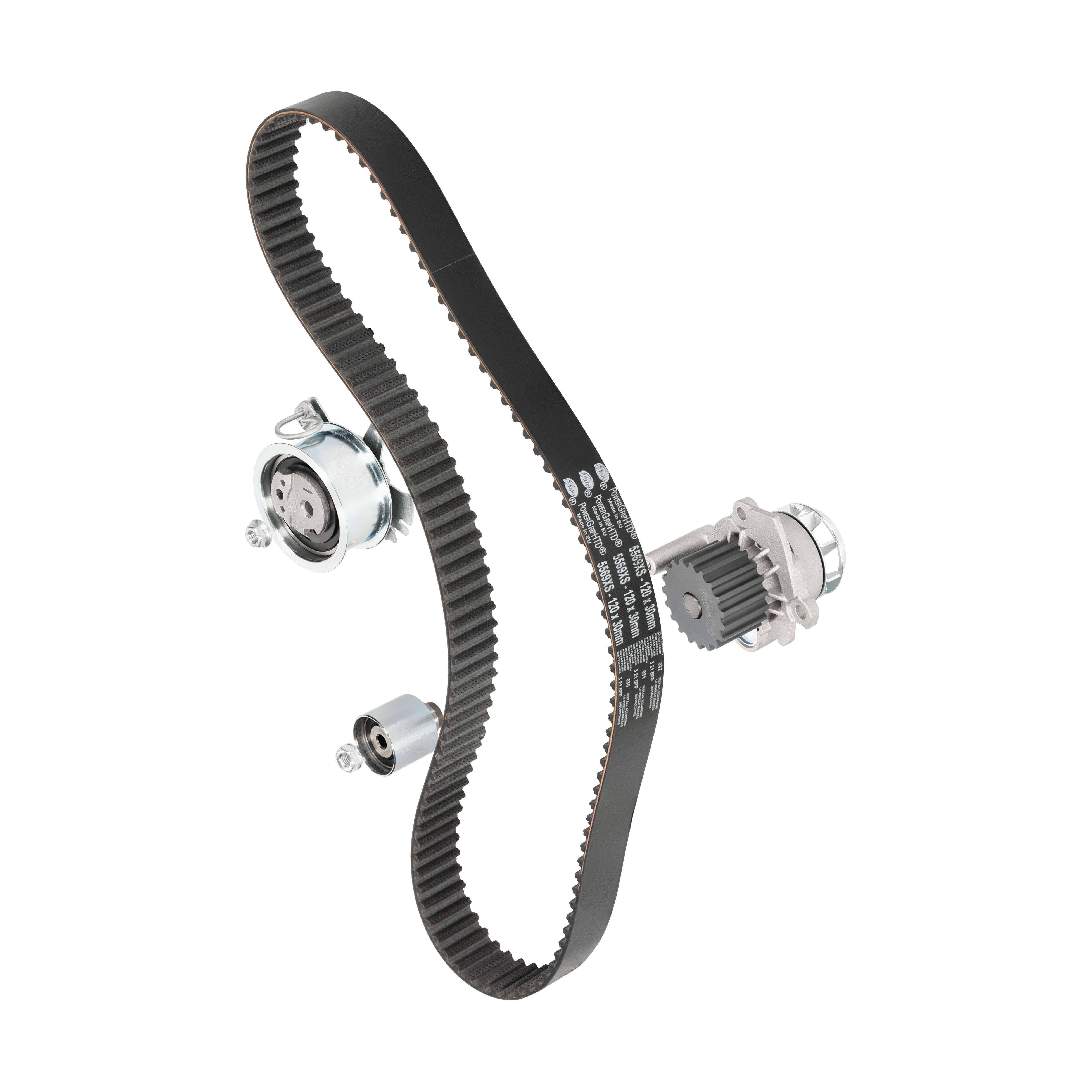 Vandpumpe og tandremssæt GATES KP55569XS-2