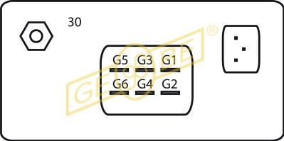 GEBE Styreenhed, forvarmningstid 990461 for MERCEDES-BENZ CHRYSLER