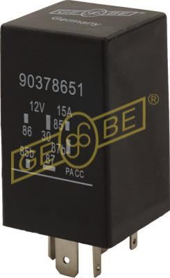 GEBE Relæ, benzinpumpe 992091 for OPEL