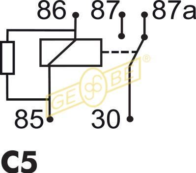 GEBE Relæ, arbejdsstrøm 993031 for BMW
